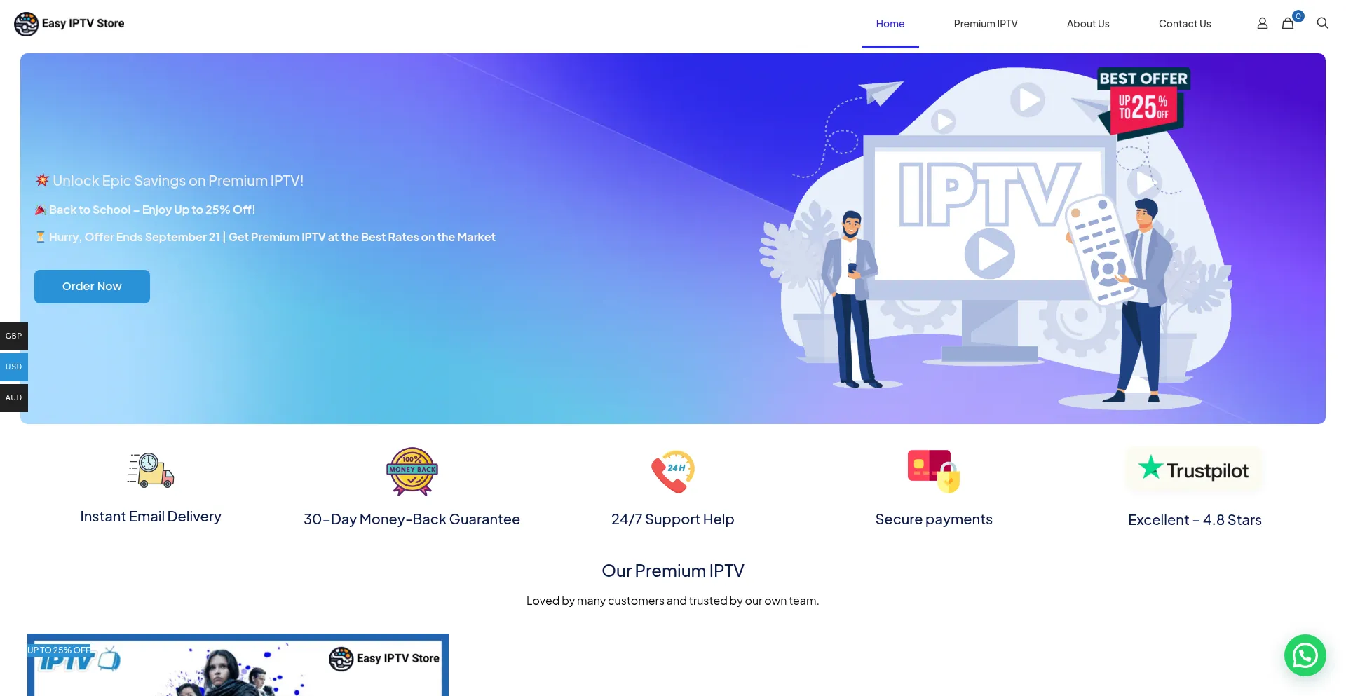 Easyiptvstore.com é Seguro e Confiável?