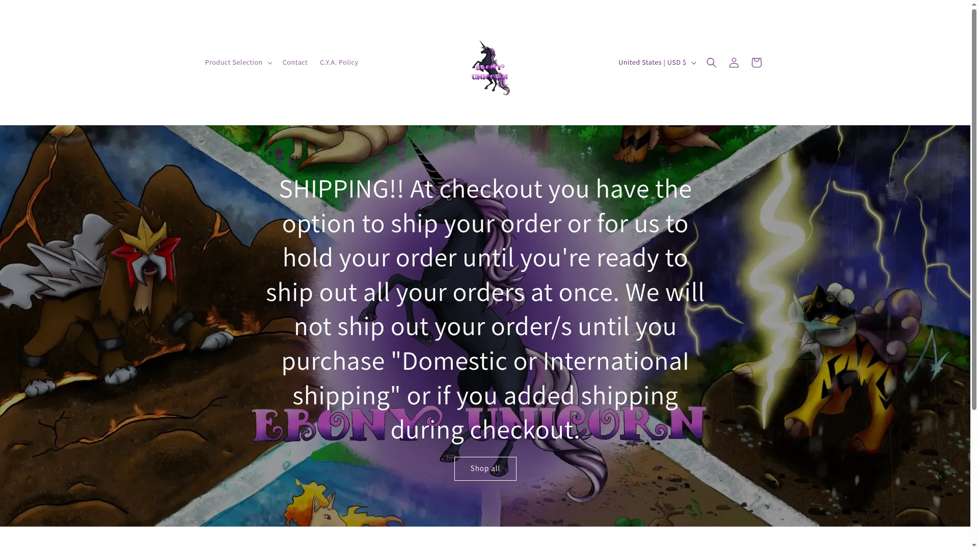 Ebonyunicrnshop.com
