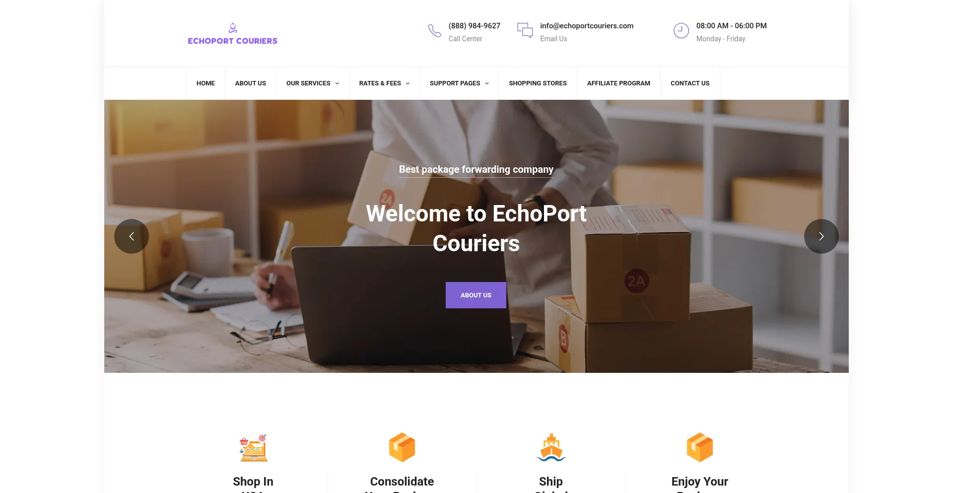 Echoportcouriers.com é Seguro e Confiável?