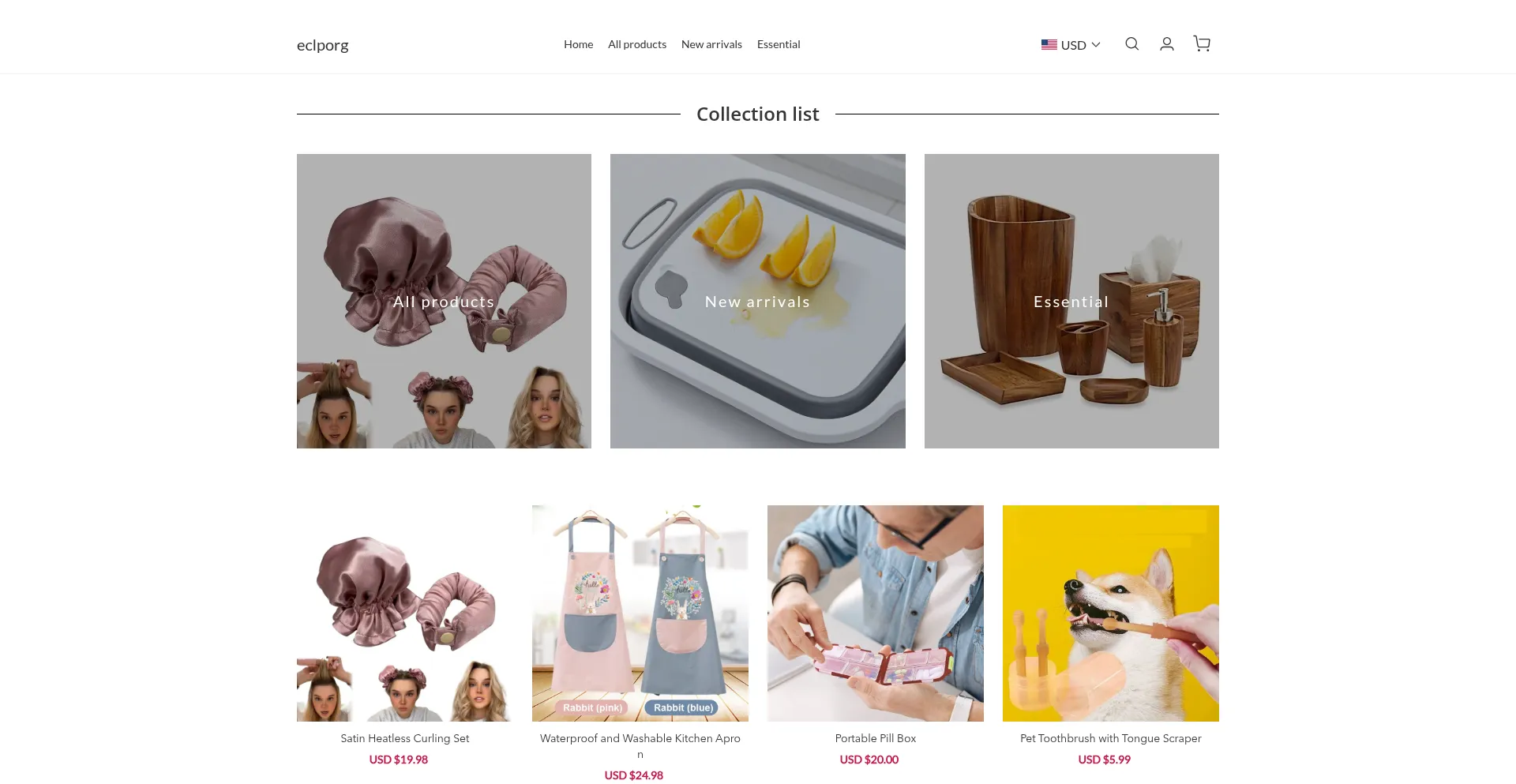 Eclporg.com Screenshot
