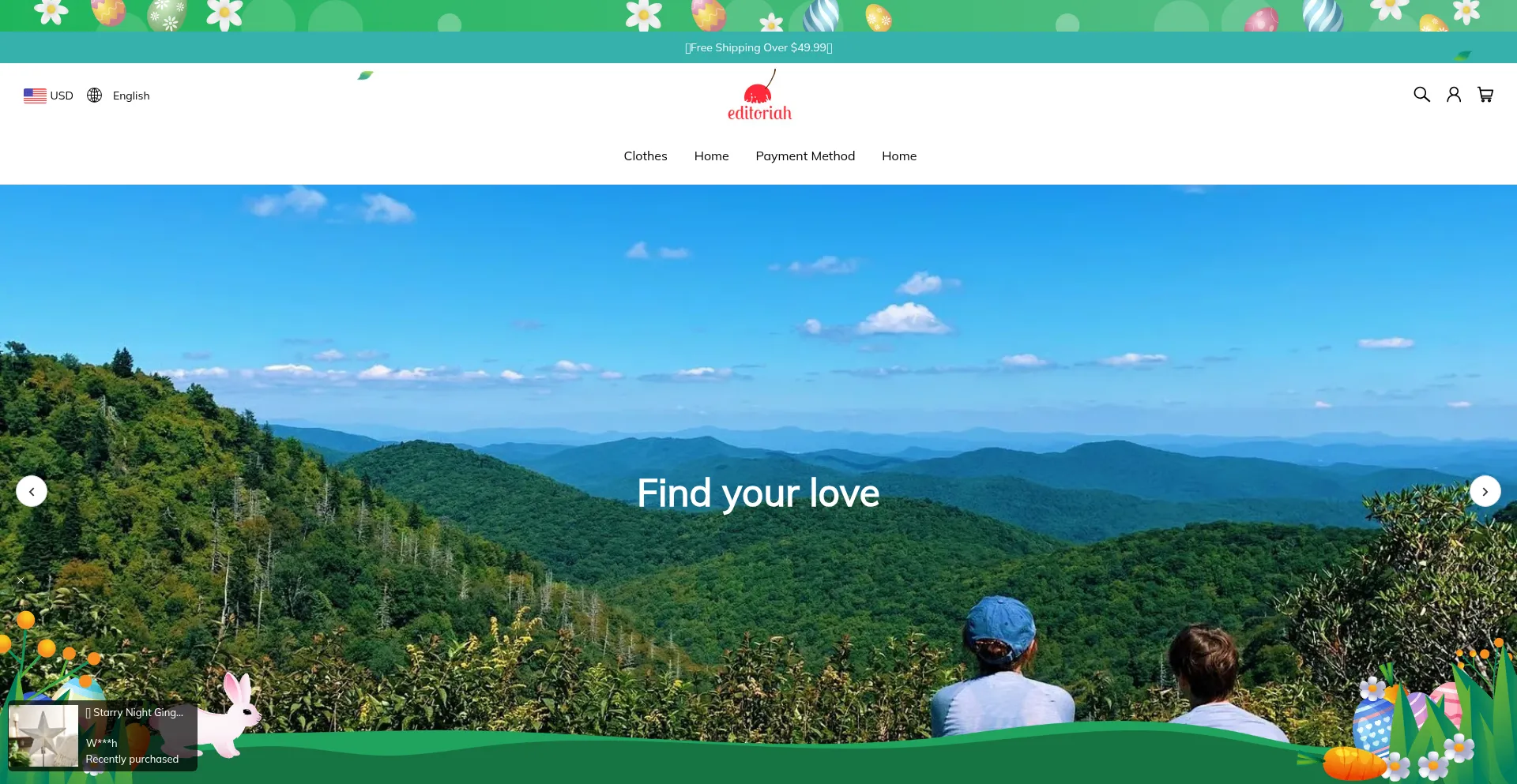 Website screenshot of Editoriah.com