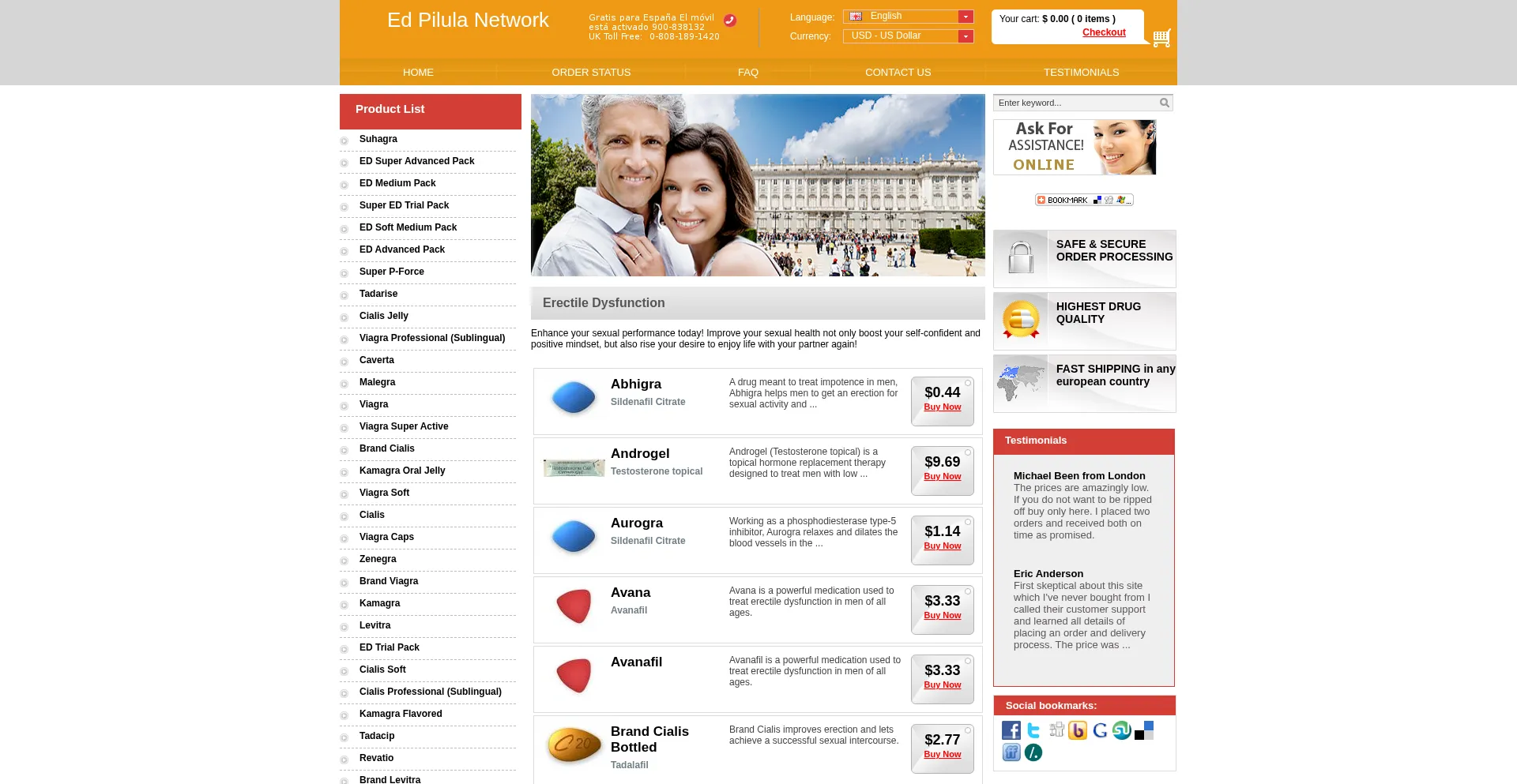 Edpilulanetwork.com é Seguro e Confiável?