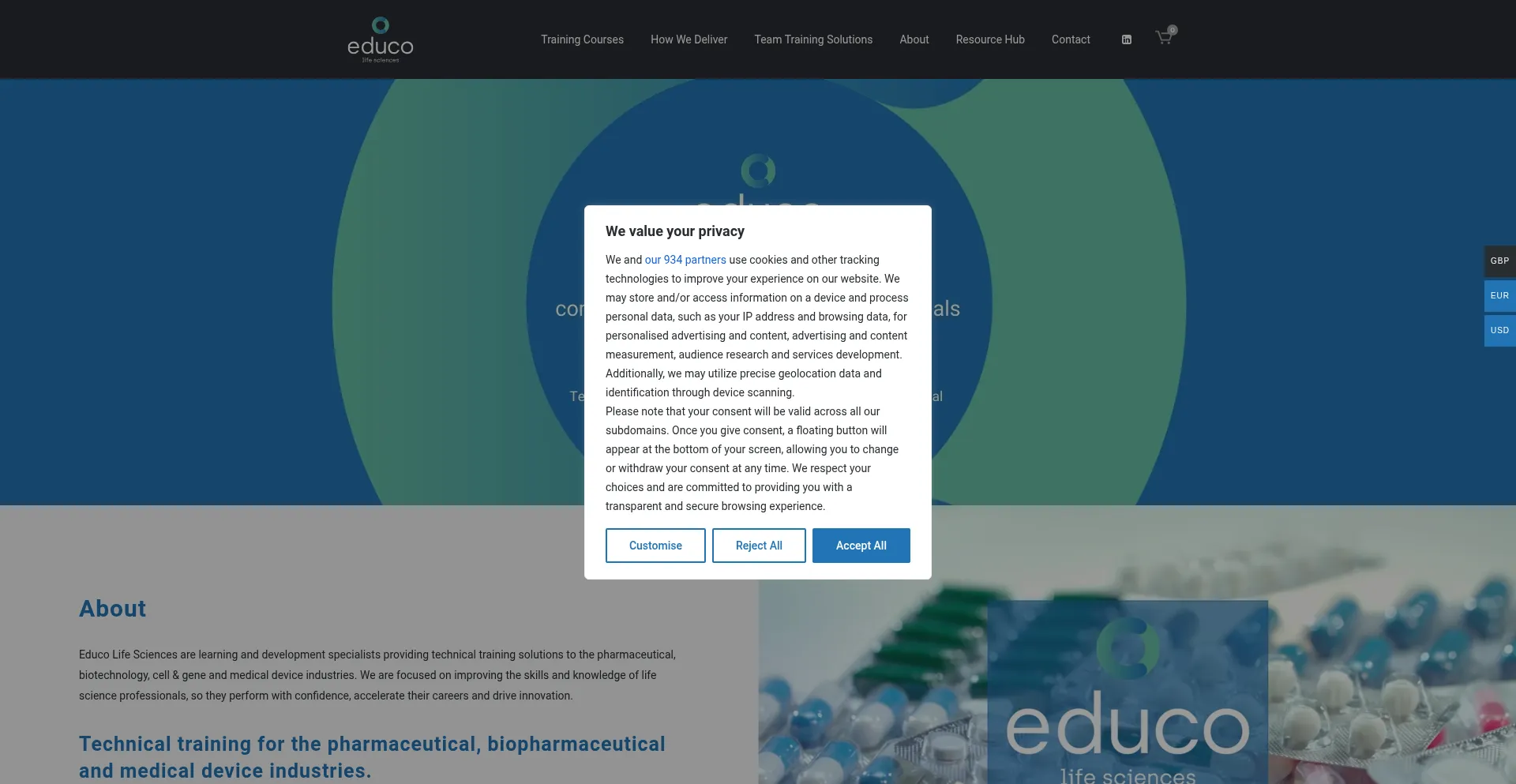 Educolifesciences.com é Seguro e Confiável?