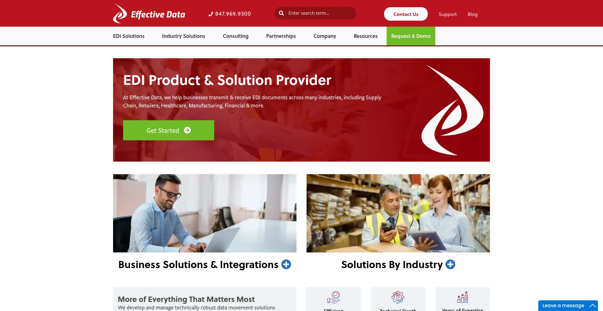 Effective-data.com Screenshot