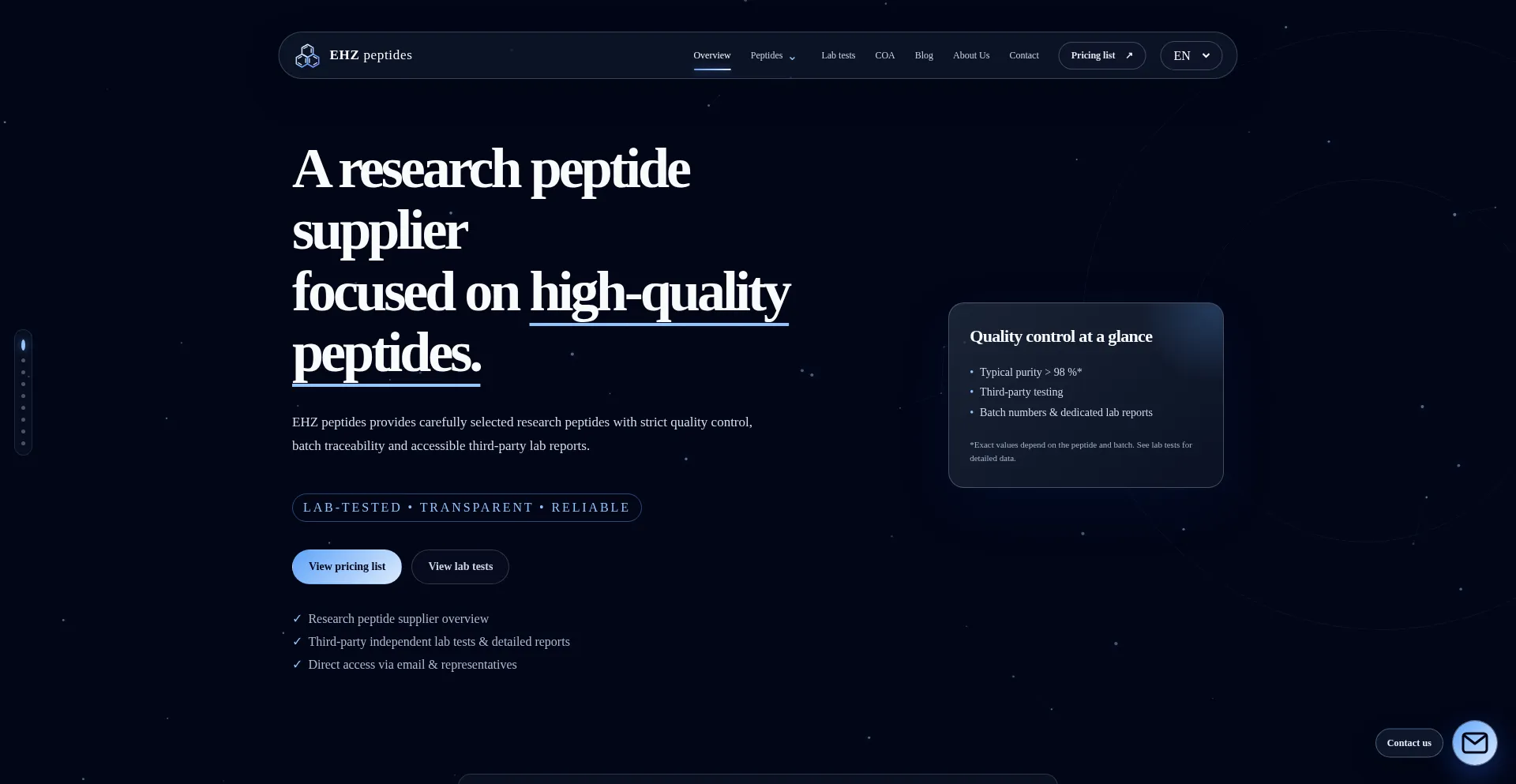 Ehzpeptides.com