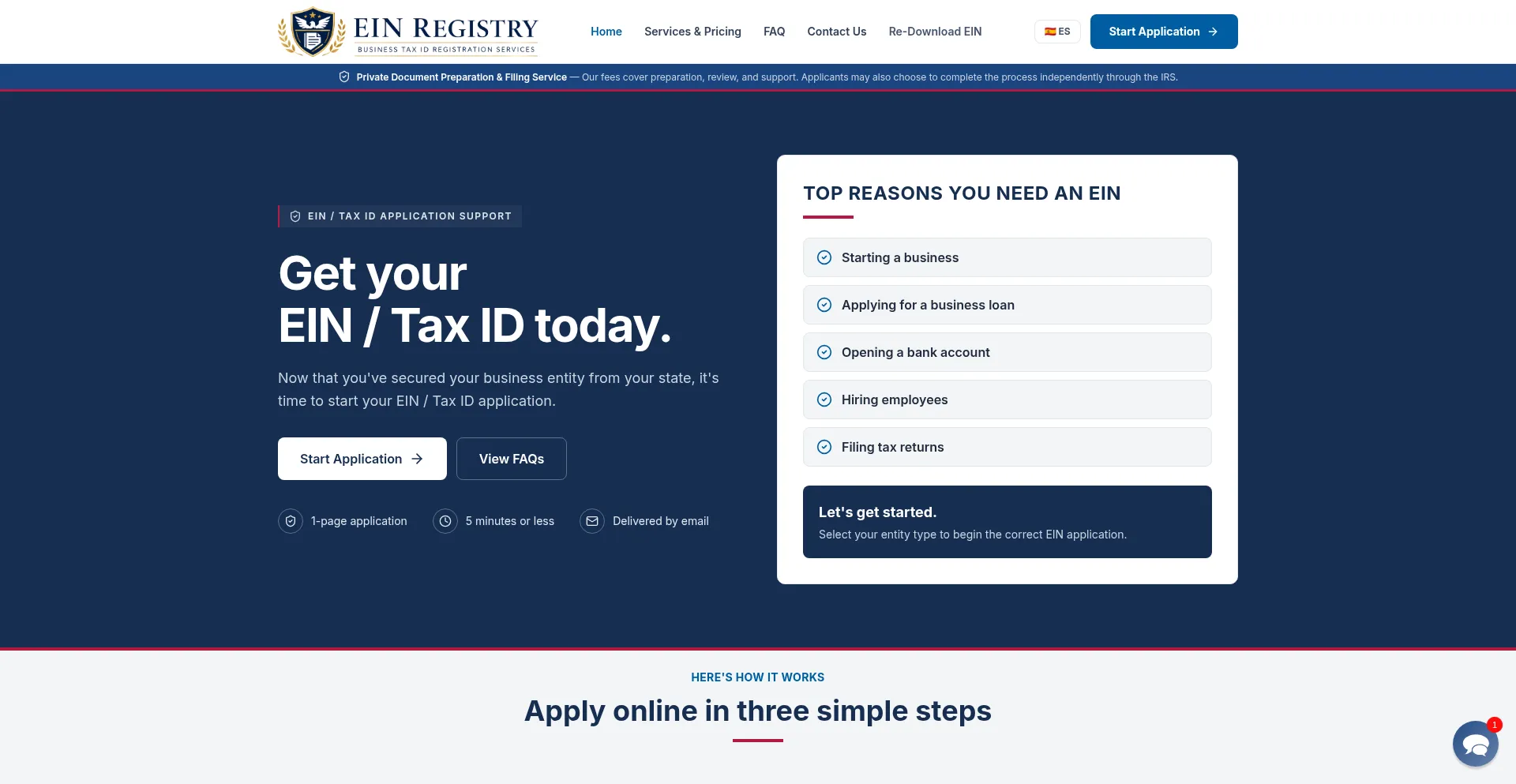 Einregistryoffice.com