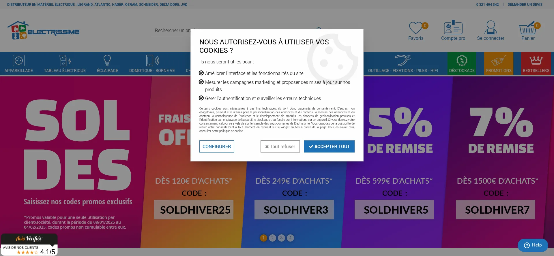 Electrissime.fr é Seguro e Confiável?
