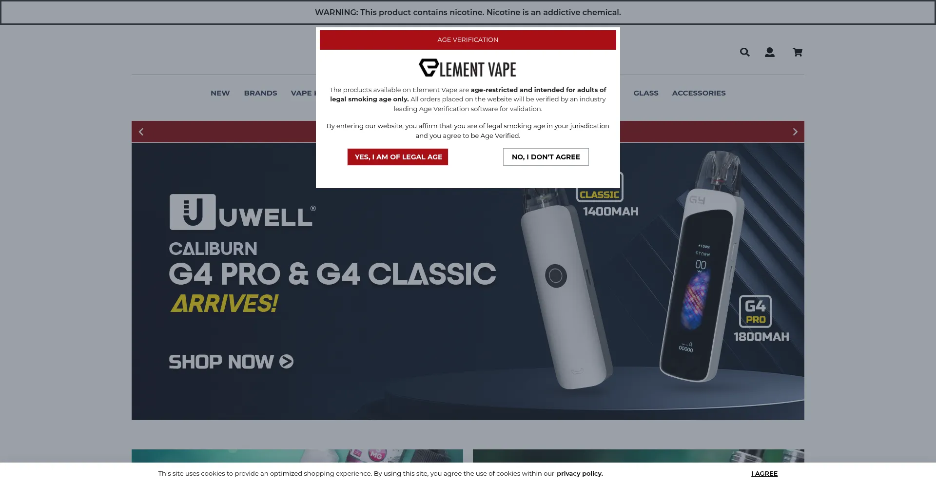 Elementvape.com é Seguro e Confiável?