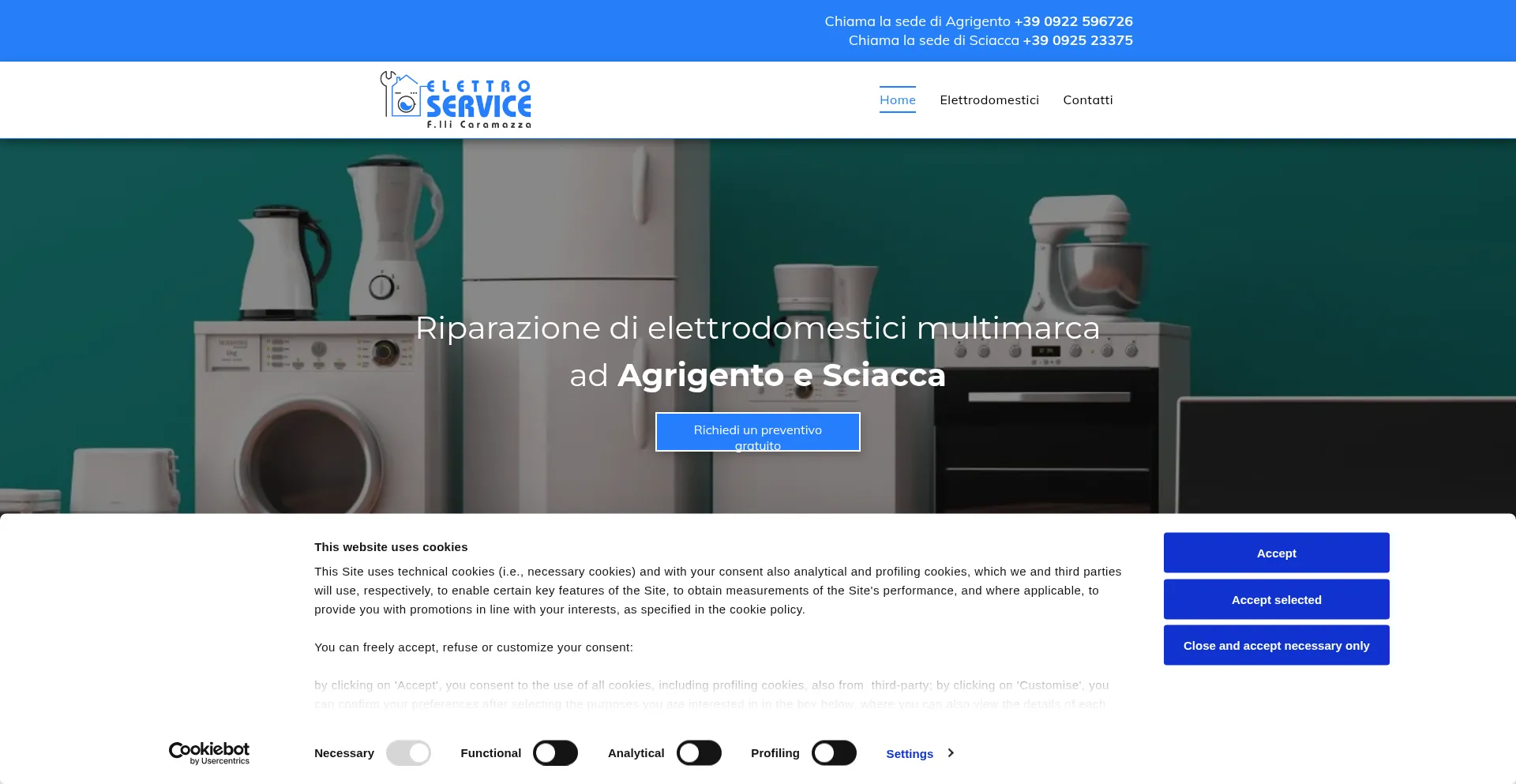 Elettroservicecaramazza.com é Seguro e Confiável?