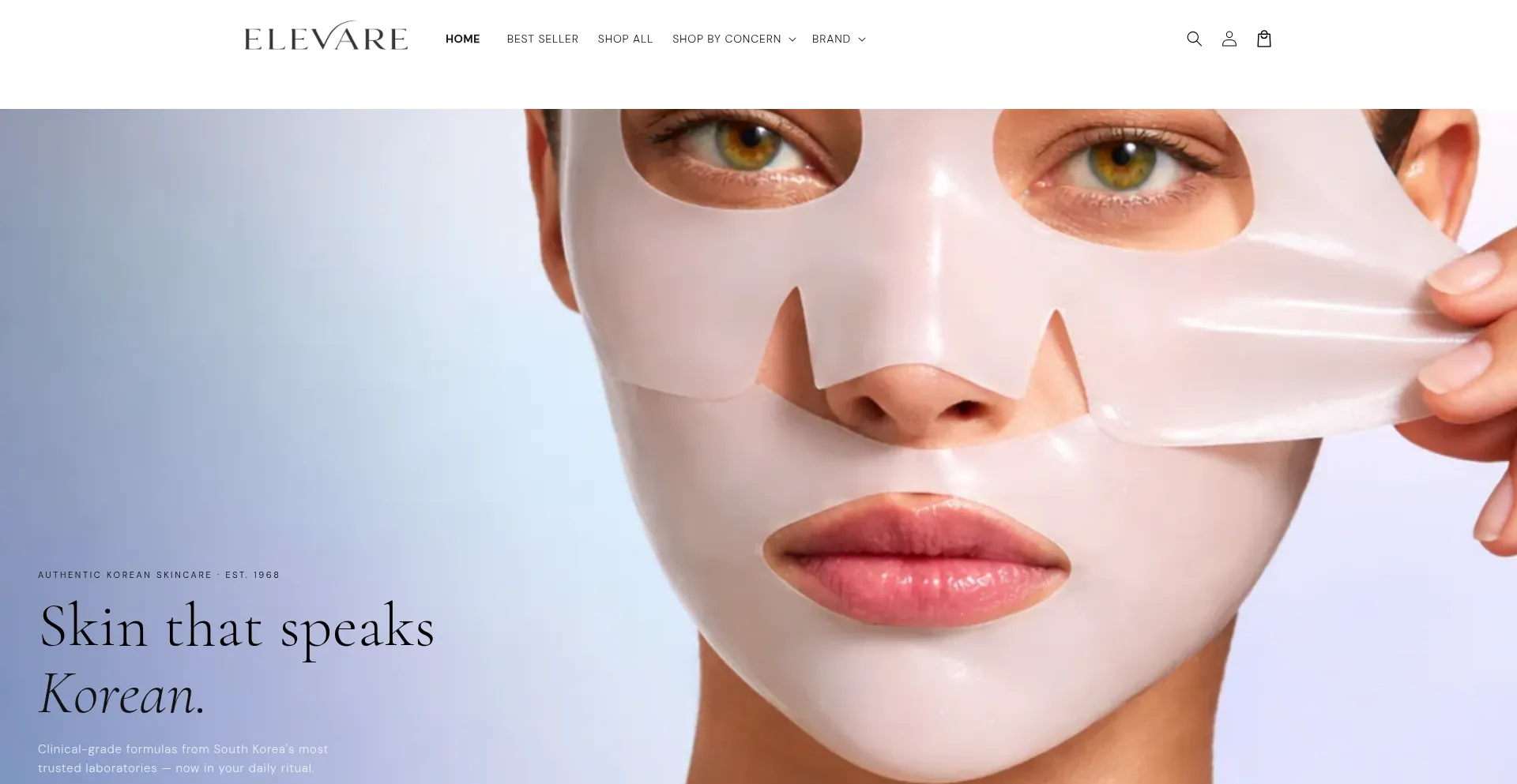 Elevarekoreanbeauty.com