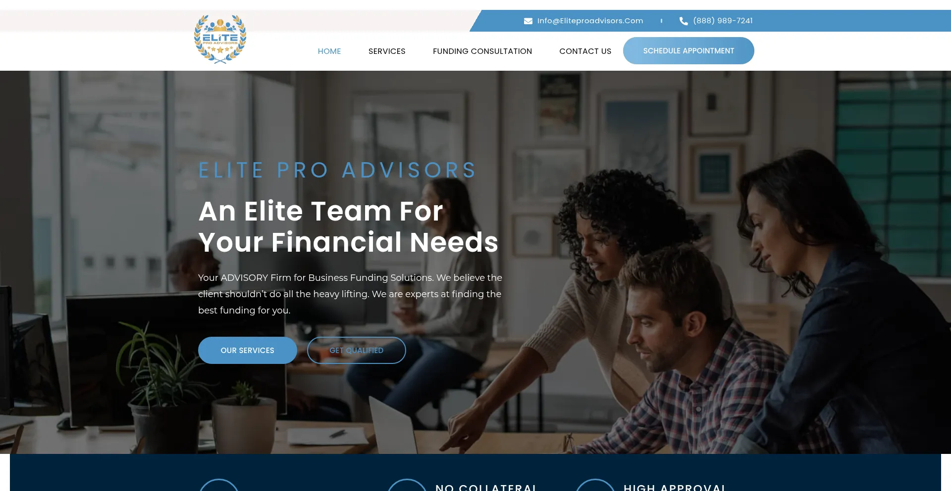 Eliteproadvisors.com Screenshot