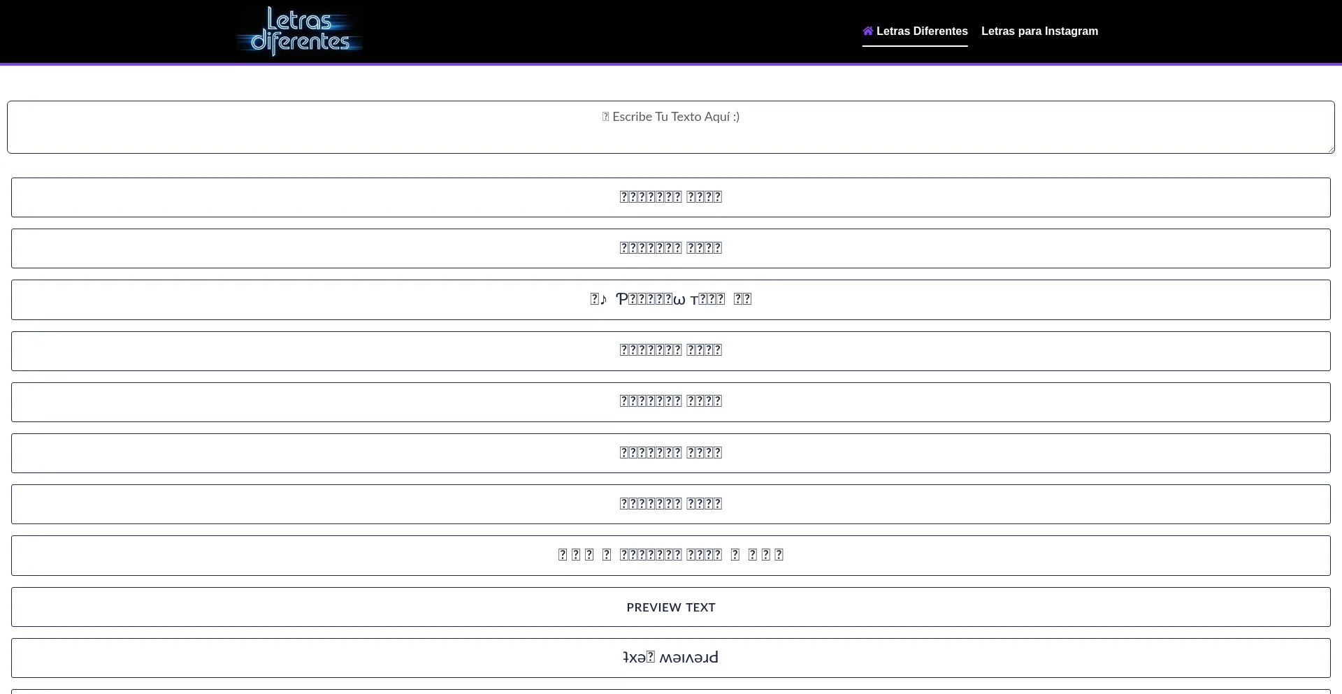 Website screenshot of Elletrasdiferentes.com