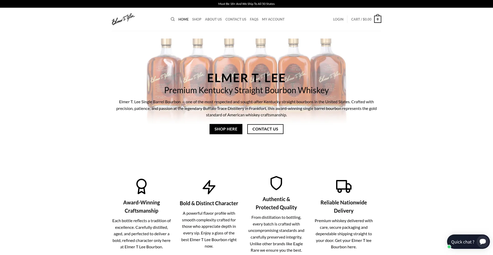Elmertleebourbon.com