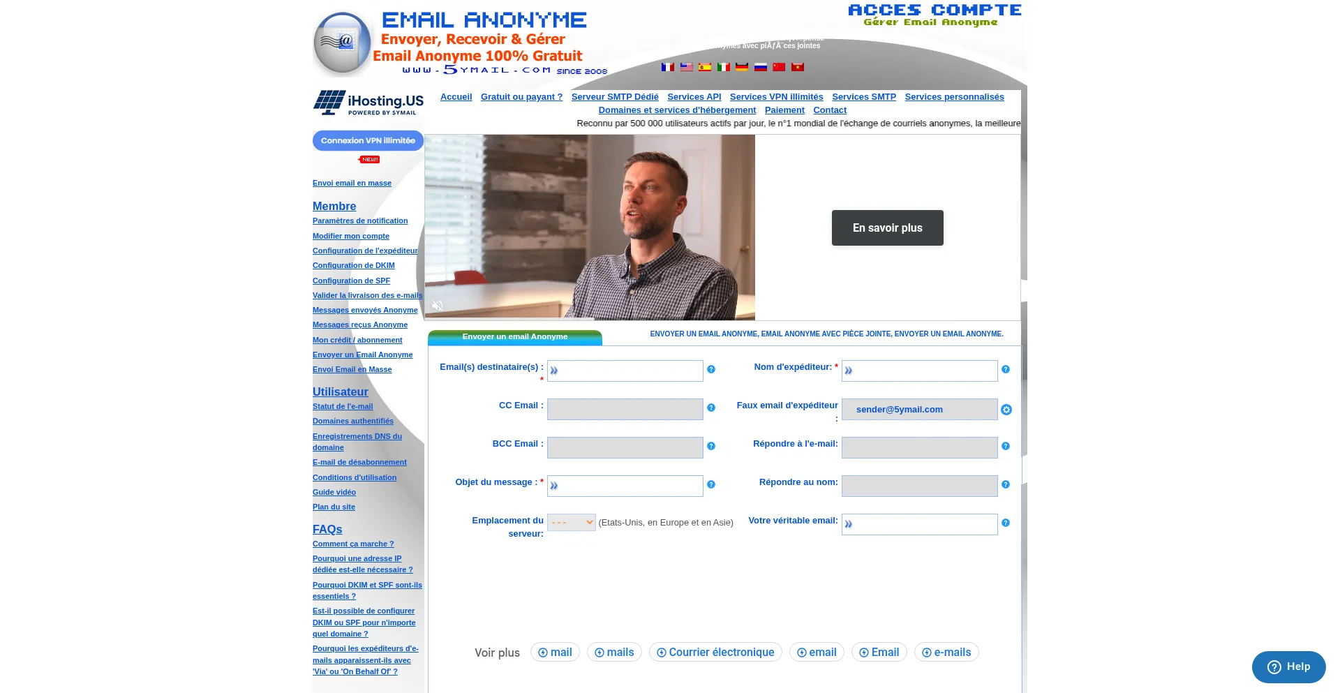 Email-anonyme.5ymail.com