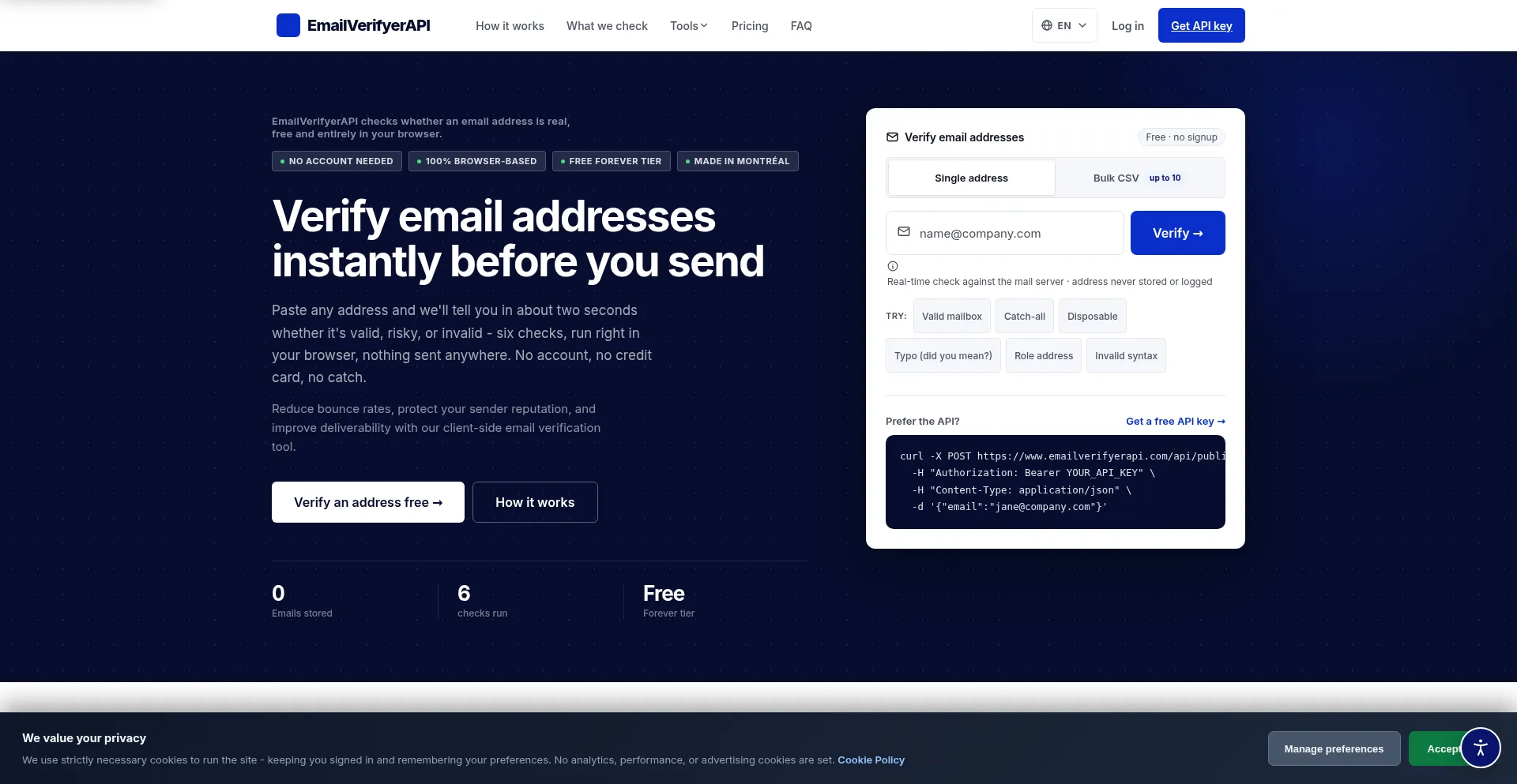 Emailverifyerapi.com