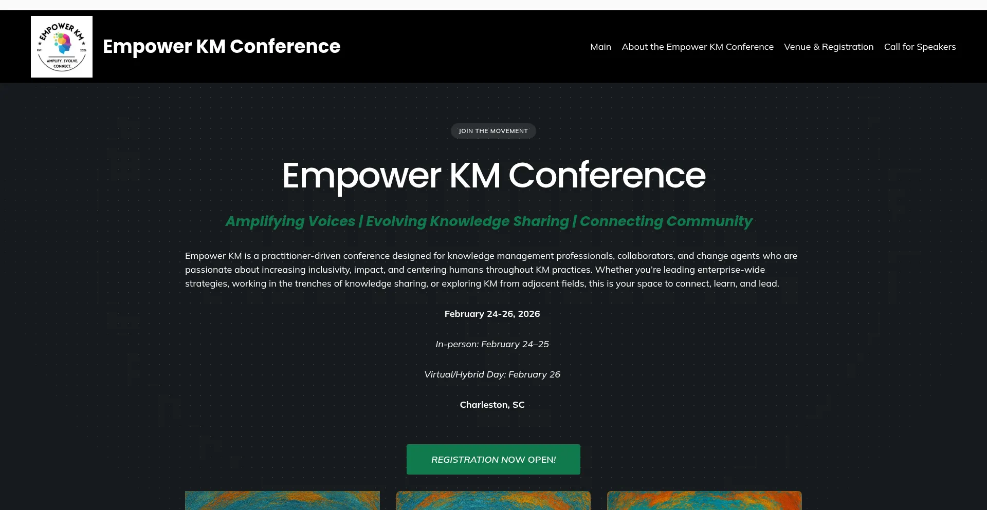 Empowerkm.com Screenshot