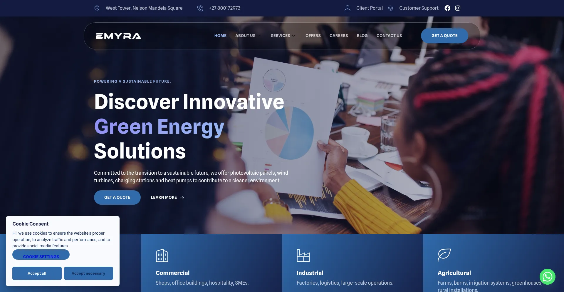 Emyrasolar.co.za é Seguro e Confiável?