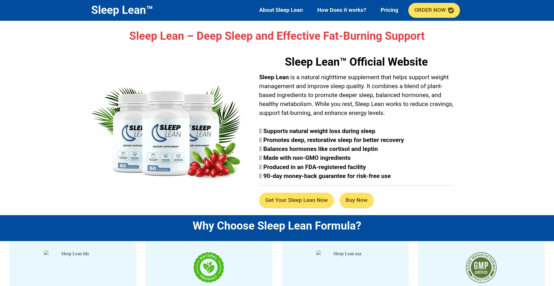 En-usa-sleep-lean.com é Seguro e Confiável?