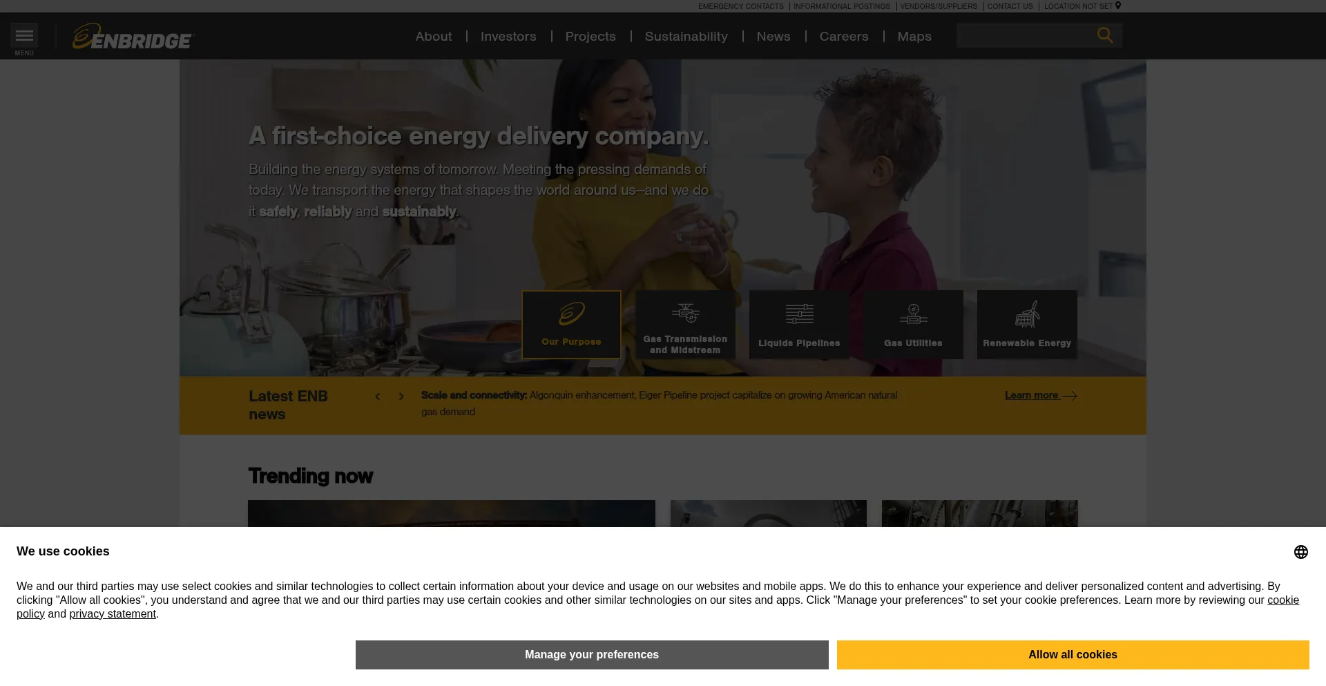 Enbridge.com é Seguro e Confiável?