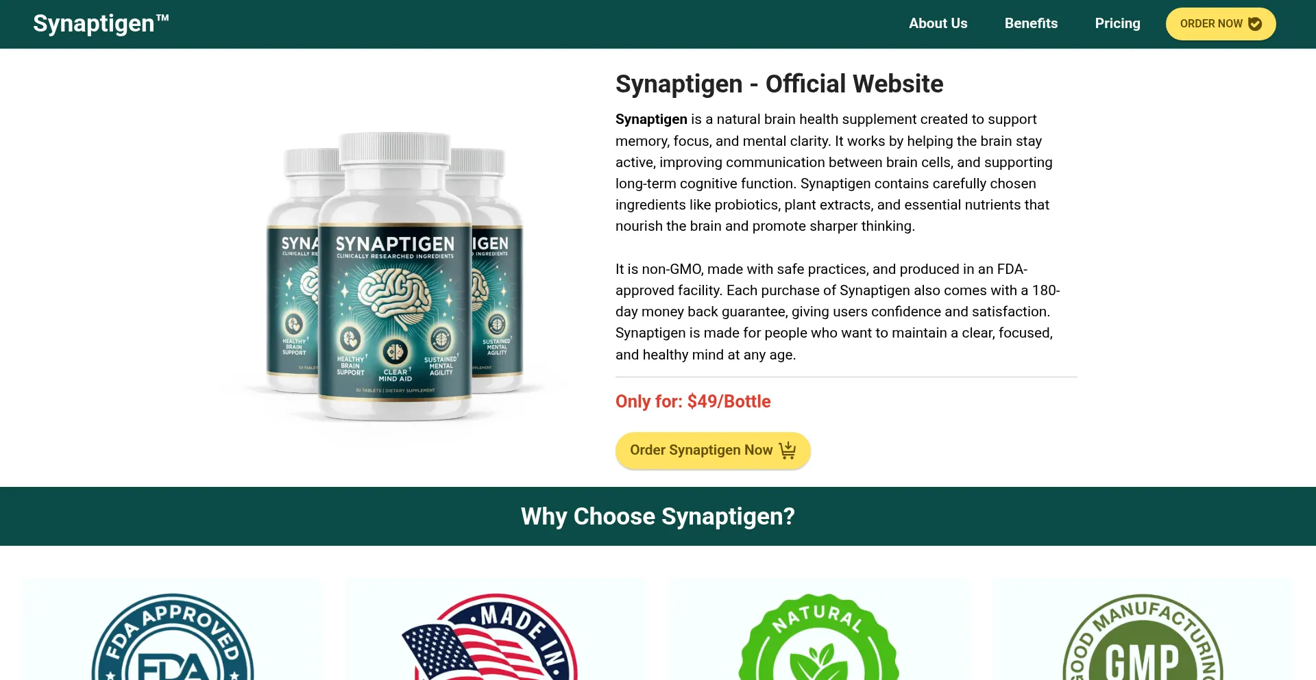 Eng--synaptigen.com Screenshot