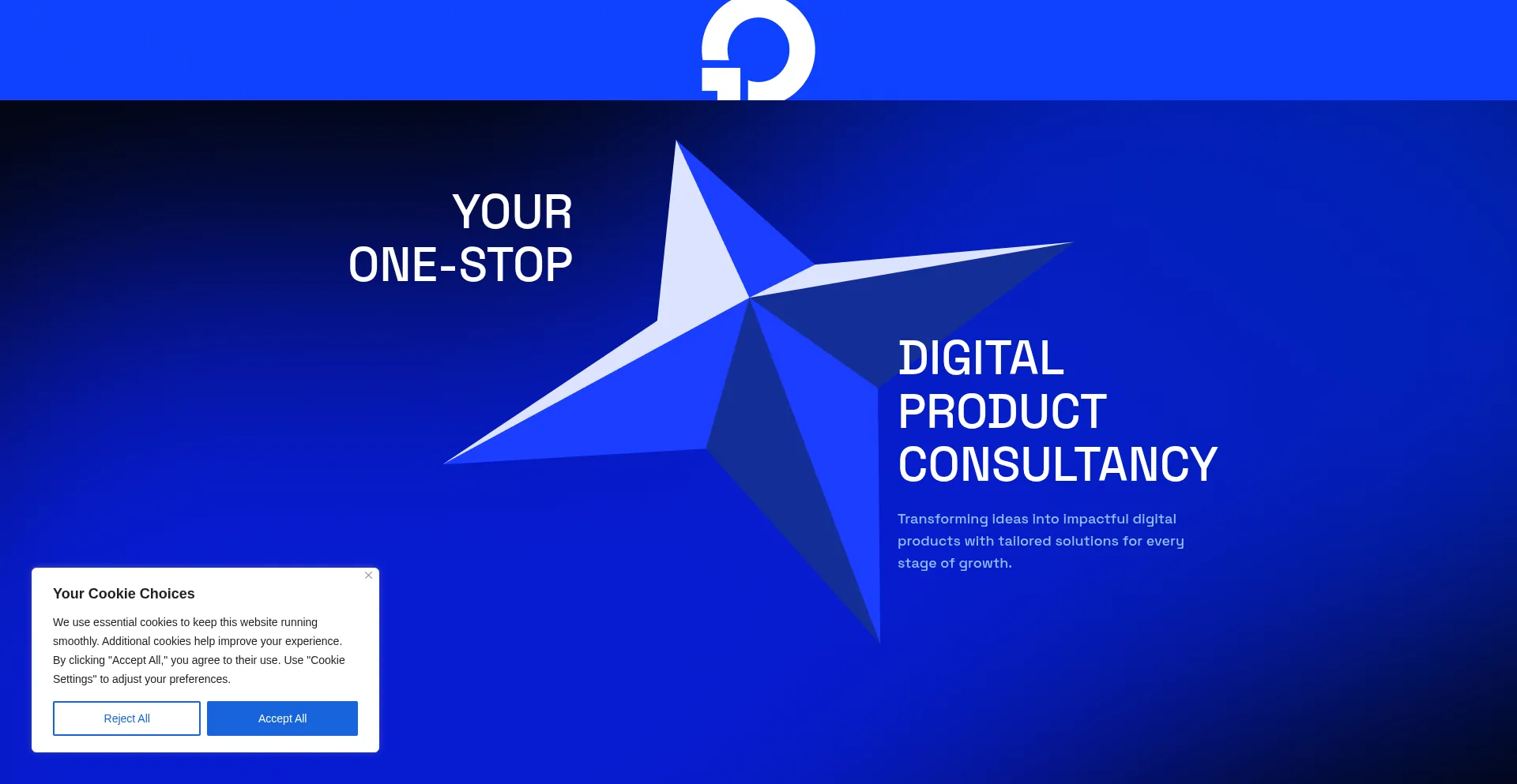 Website screenshot of Enosta.com