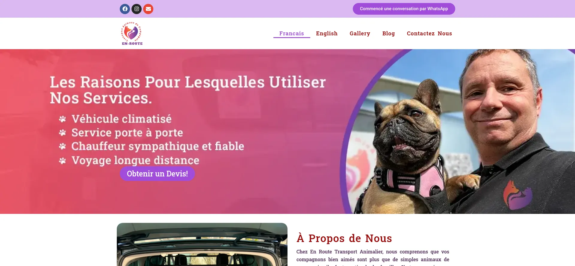Enroutetransportanimalier.fr