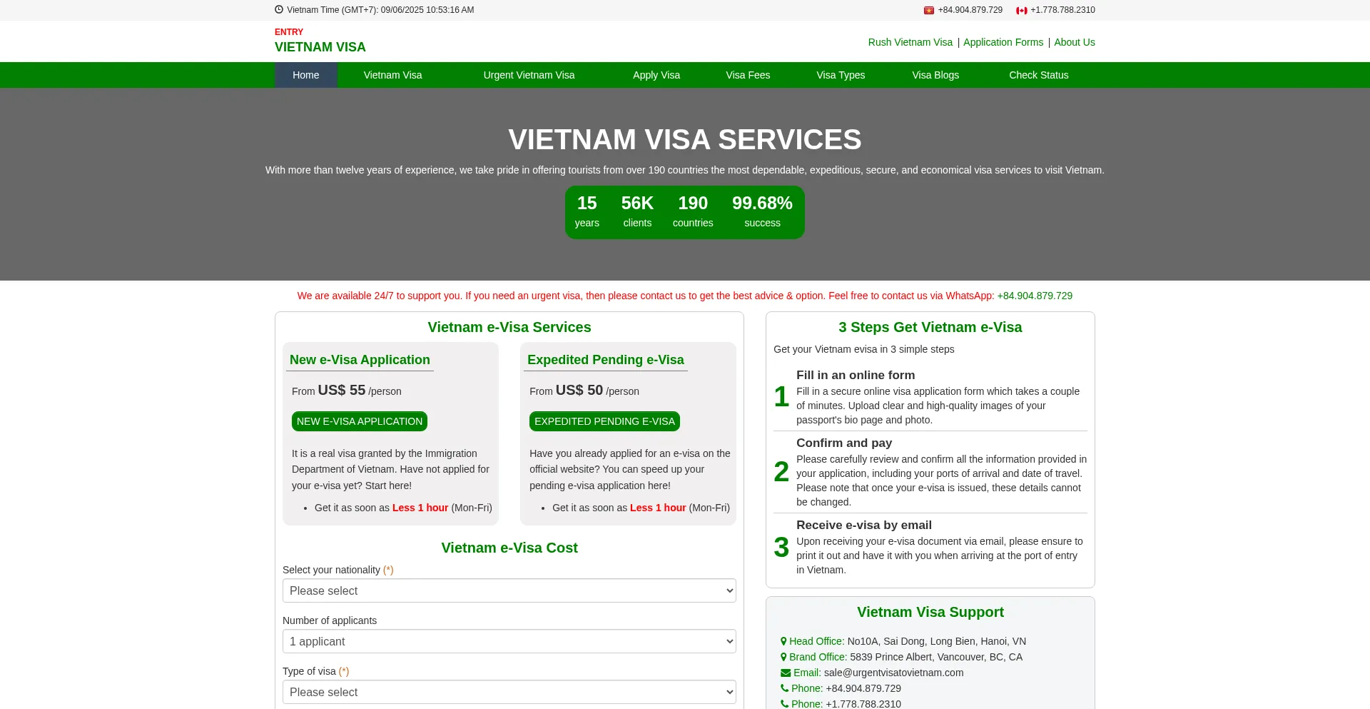 Entryvietnamvisa.com é Seguro e Confiável?