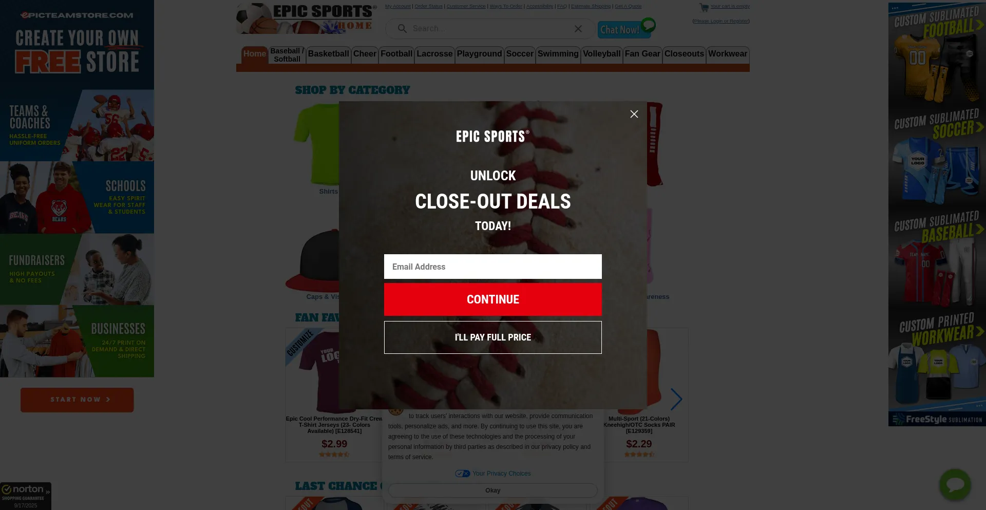Epicsports.com é Seguro e Confiável?