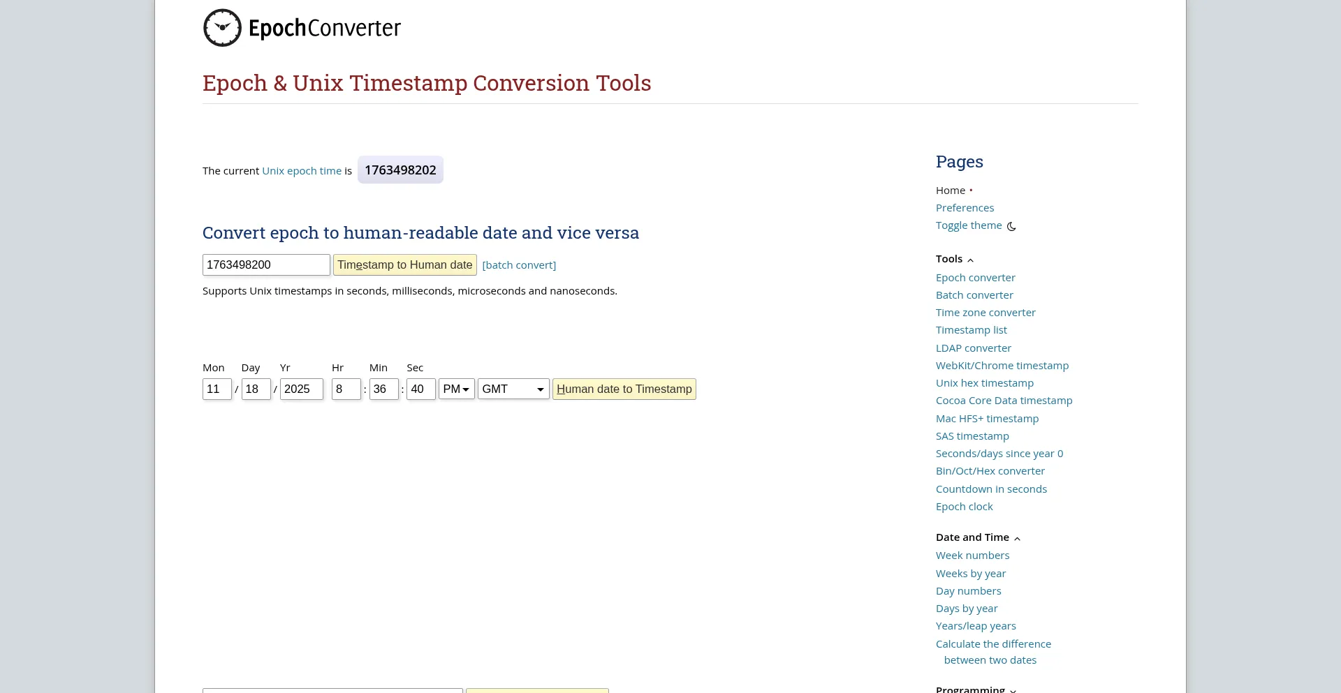 Epochconverter.com