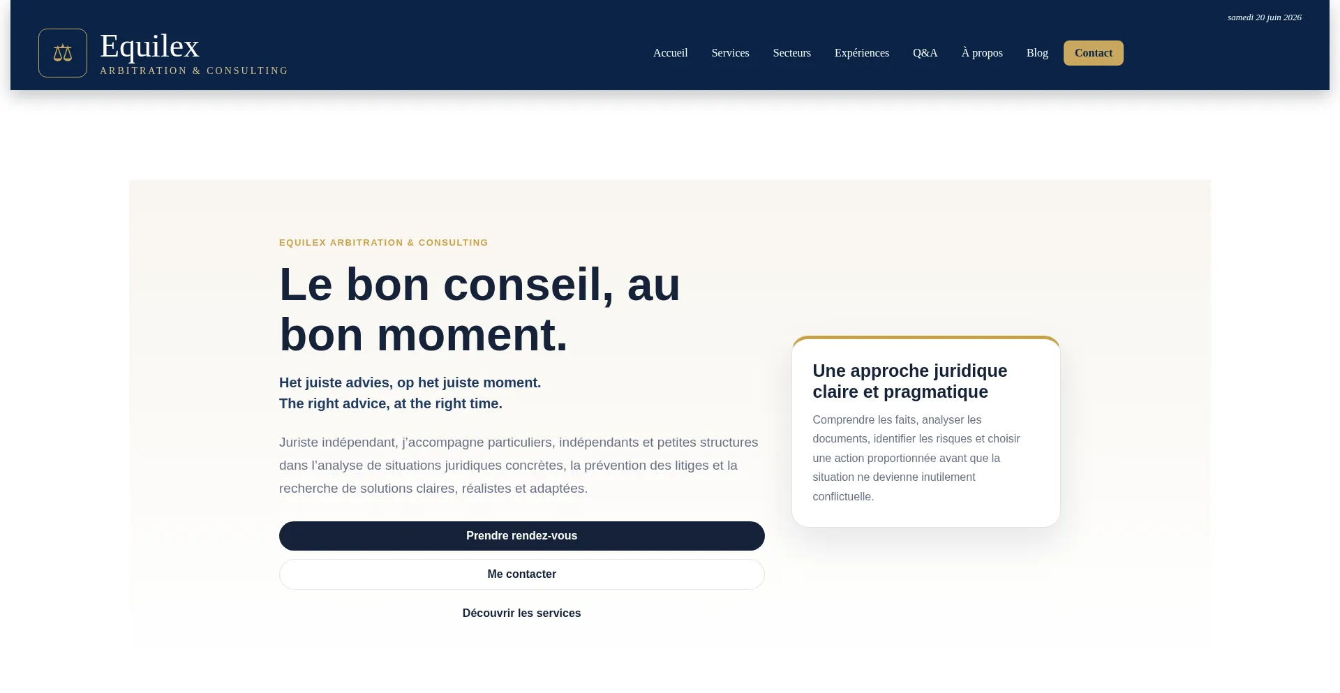 Equilex-legal.be
