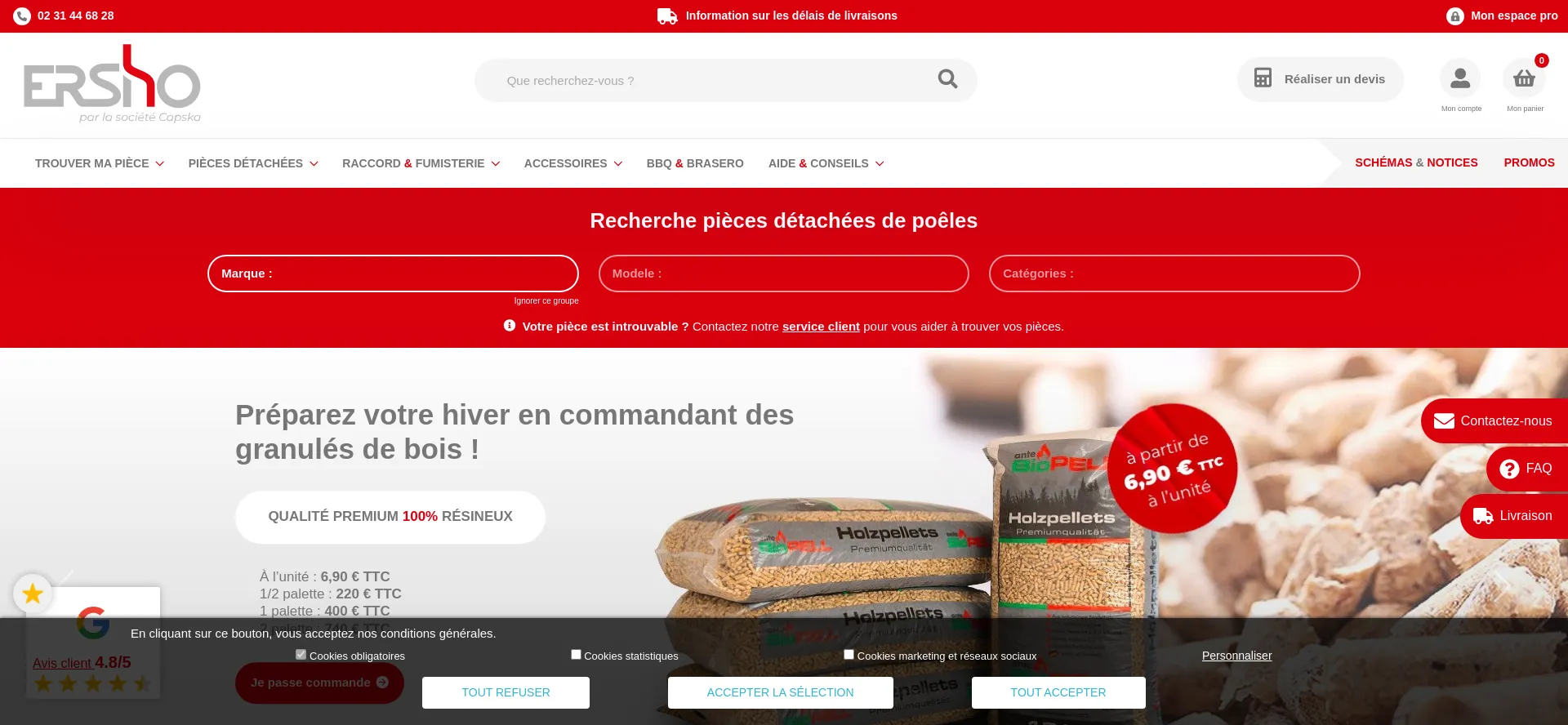 Ersho-distribution.com é Seguro e Confiável?