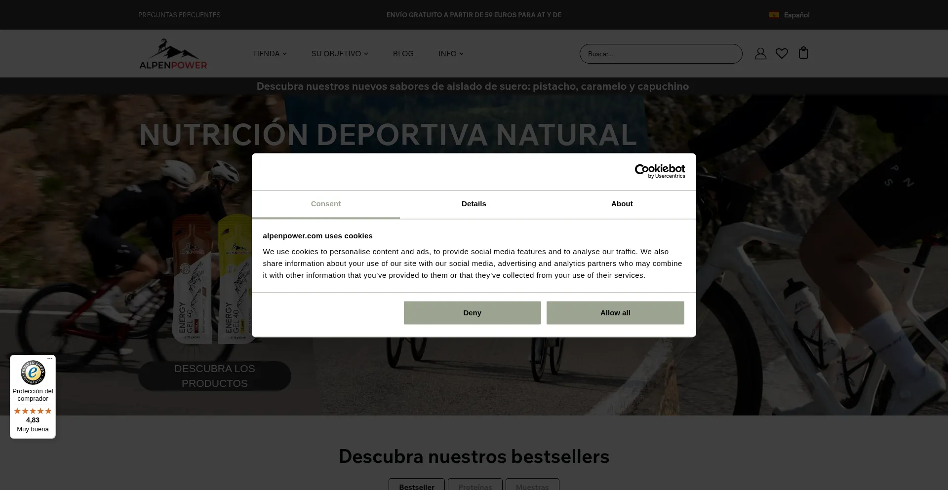 Es.alpenpower.com é Seguro e Confiável?