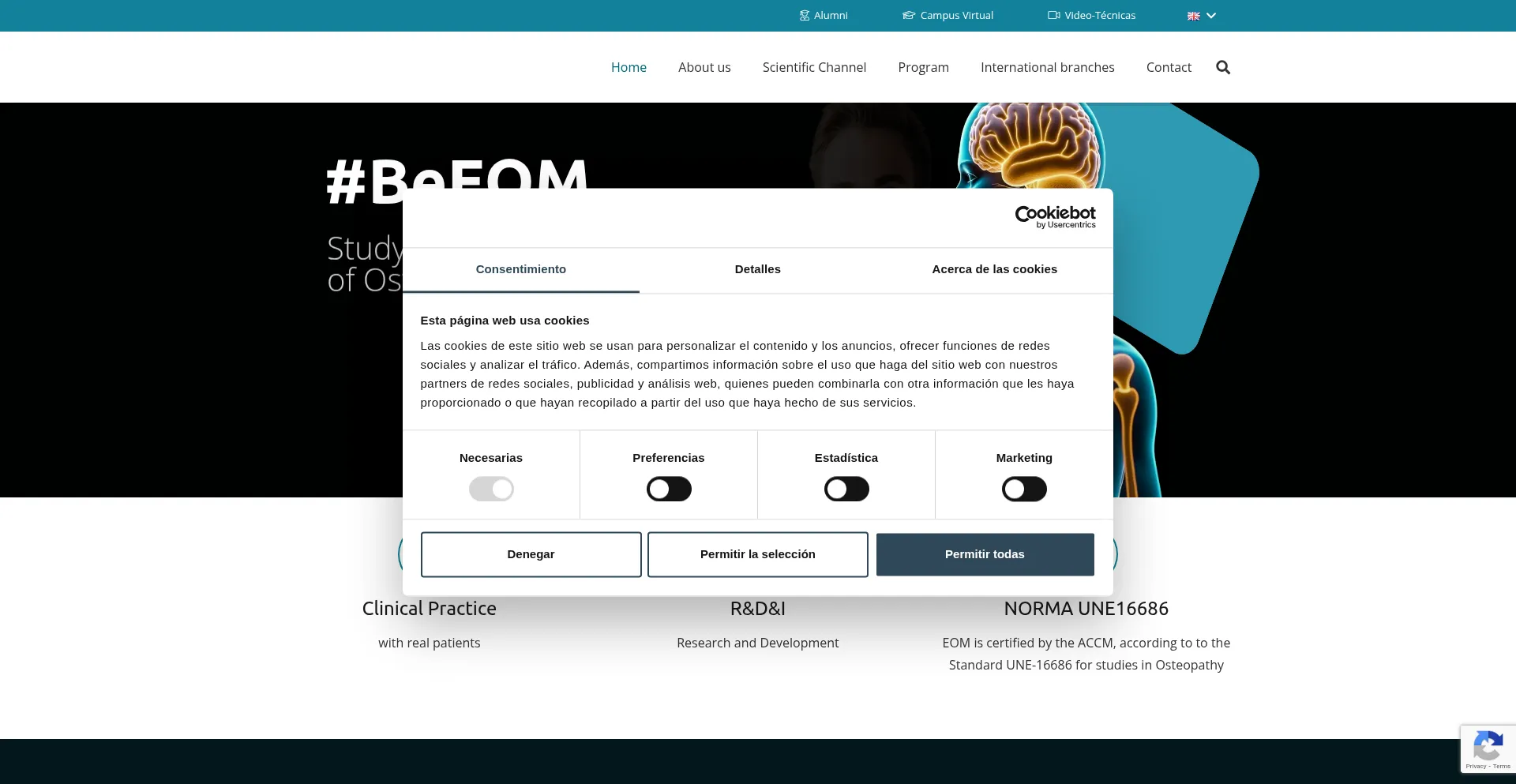 Escuelaosteopatiamadrid.com é Seguro e Confiável?