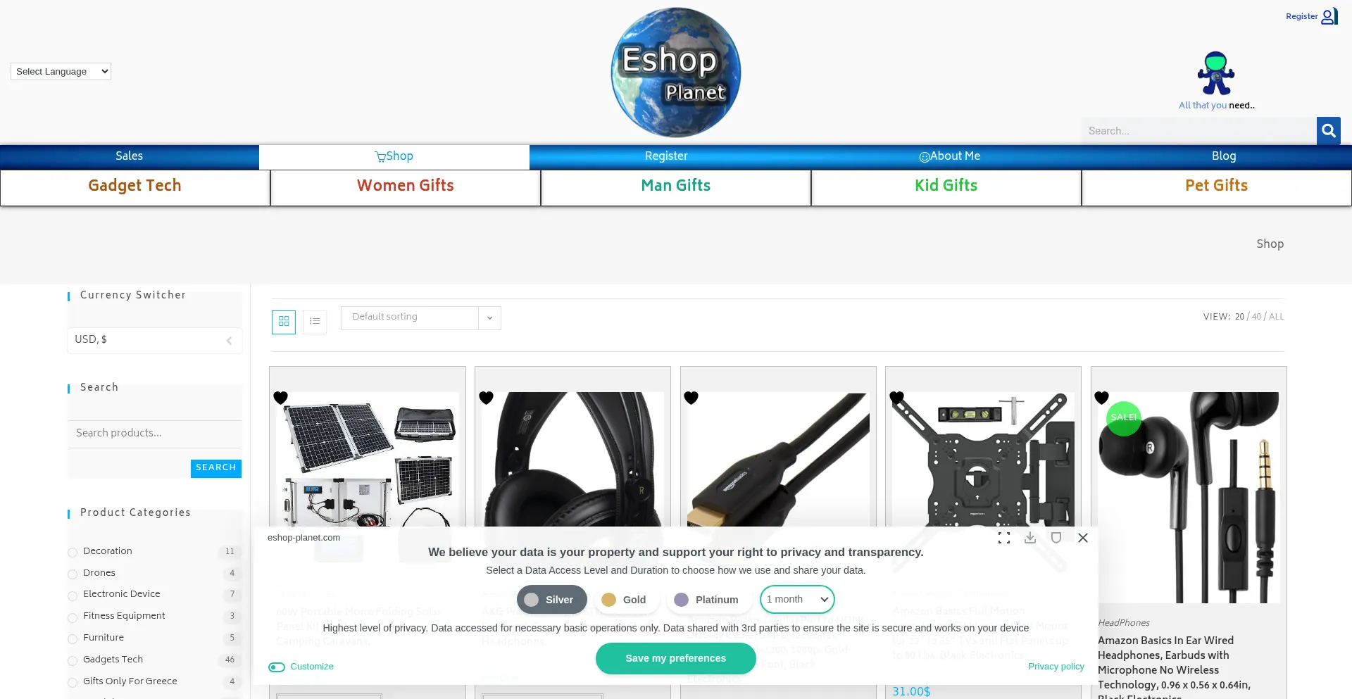 Eshop-planet.com é Seguro e Confiável?