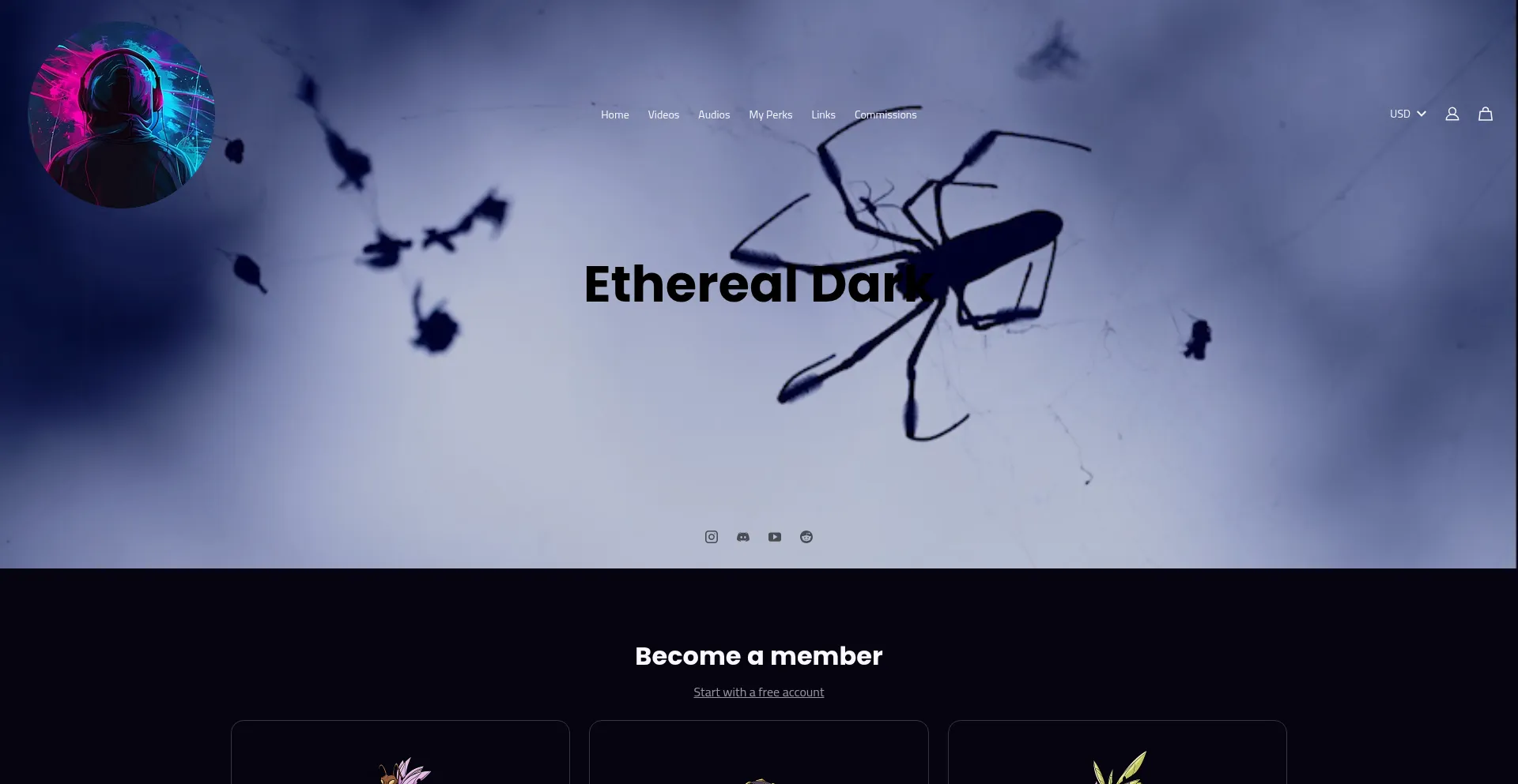 Ethereal-dark.com