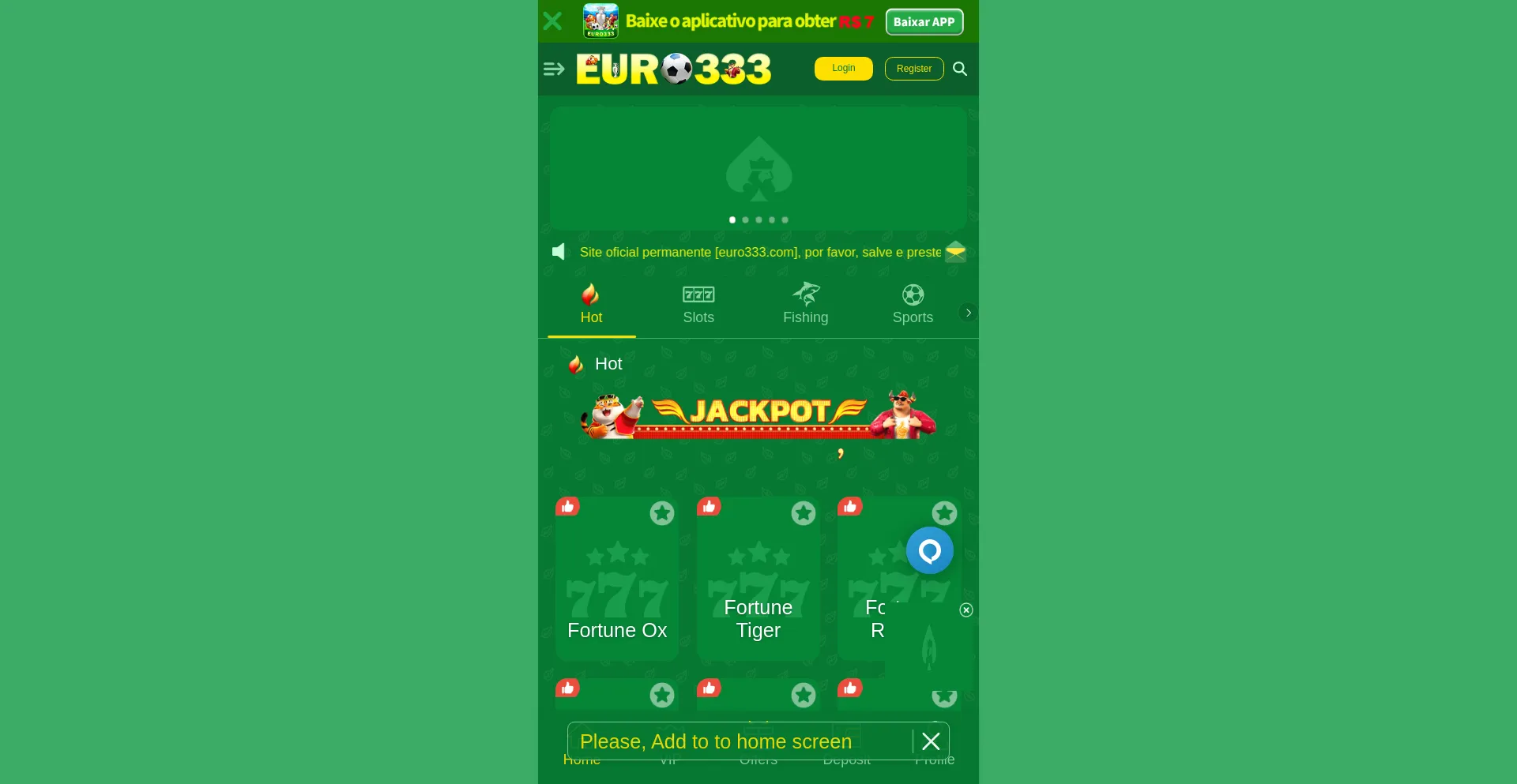 Euro333.com é Seguro e Confiável?