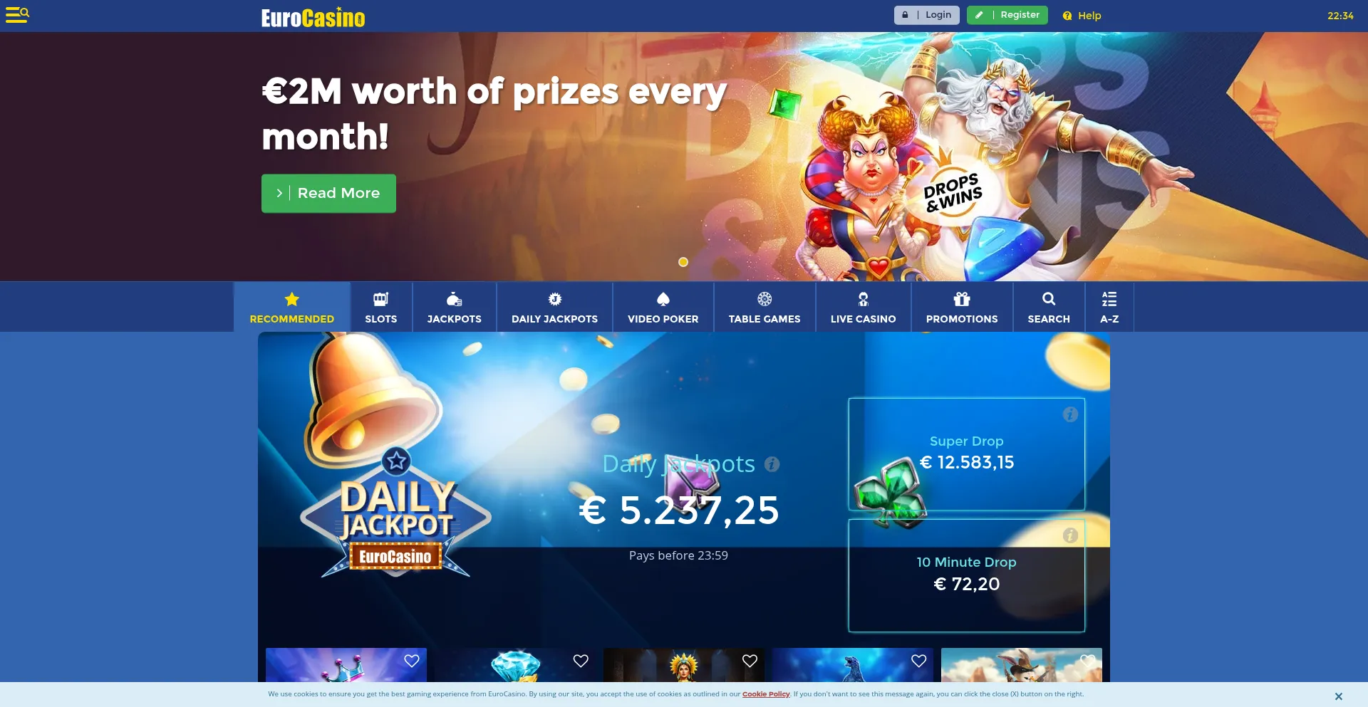 Eurocasino.com é Seguro e Confiável?