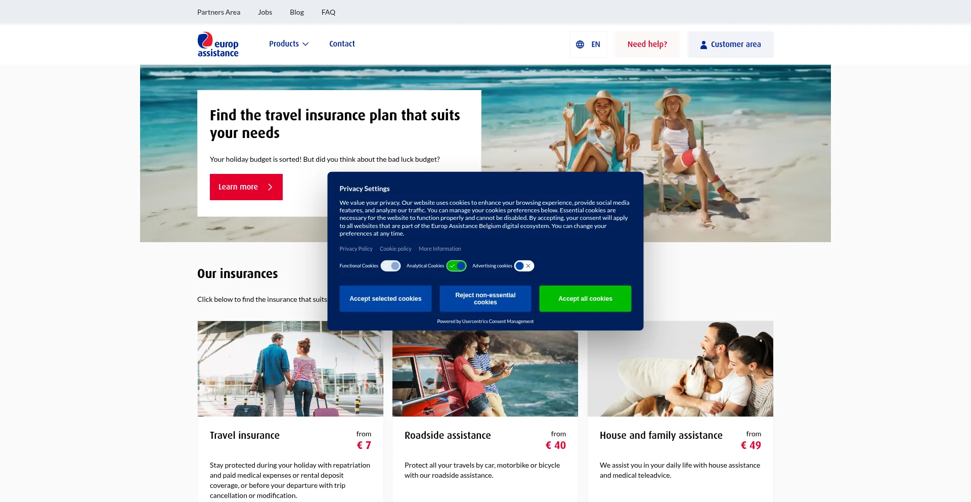 Europ-assistance.be é Seguro e Confiável?
