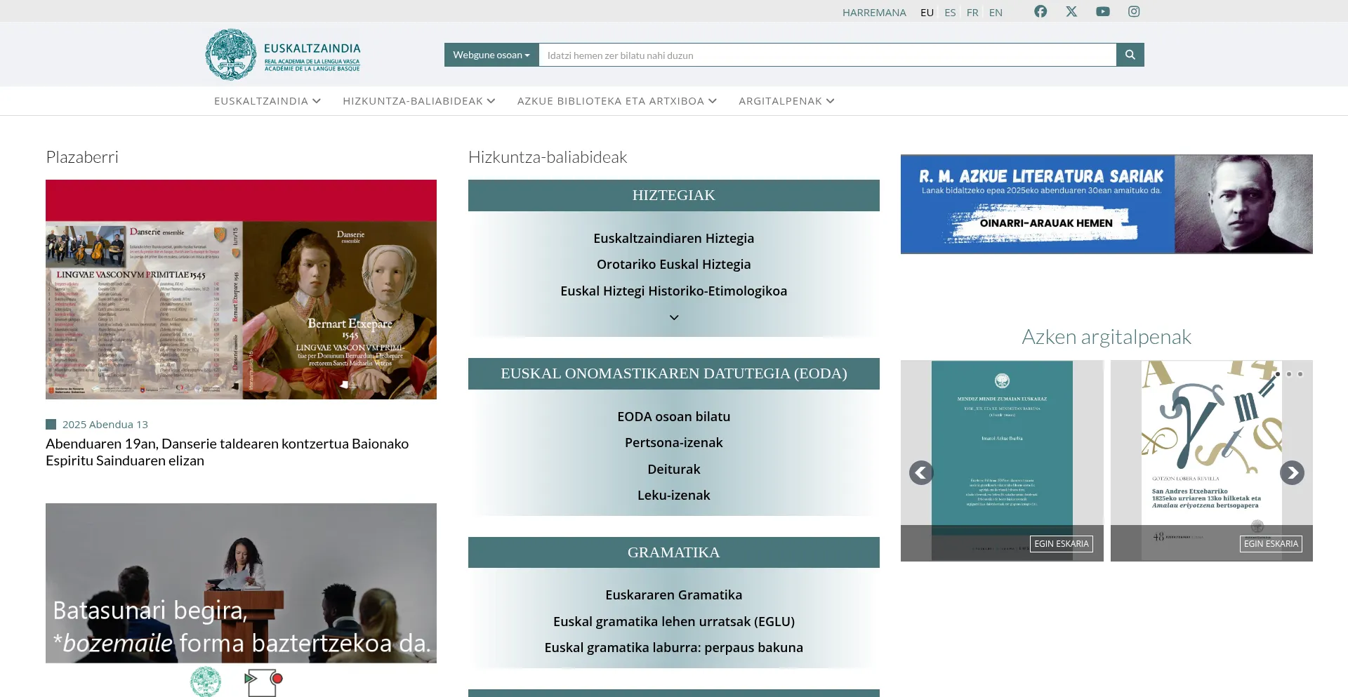 Euskaltzaindia.eus