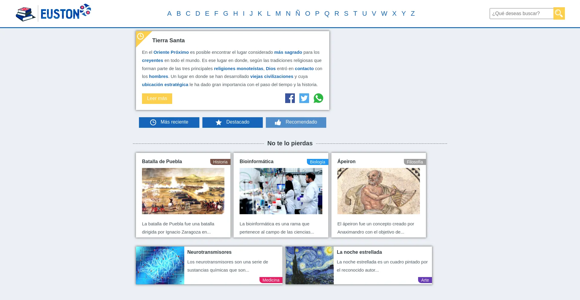 Website screenshot of Euston96.com
