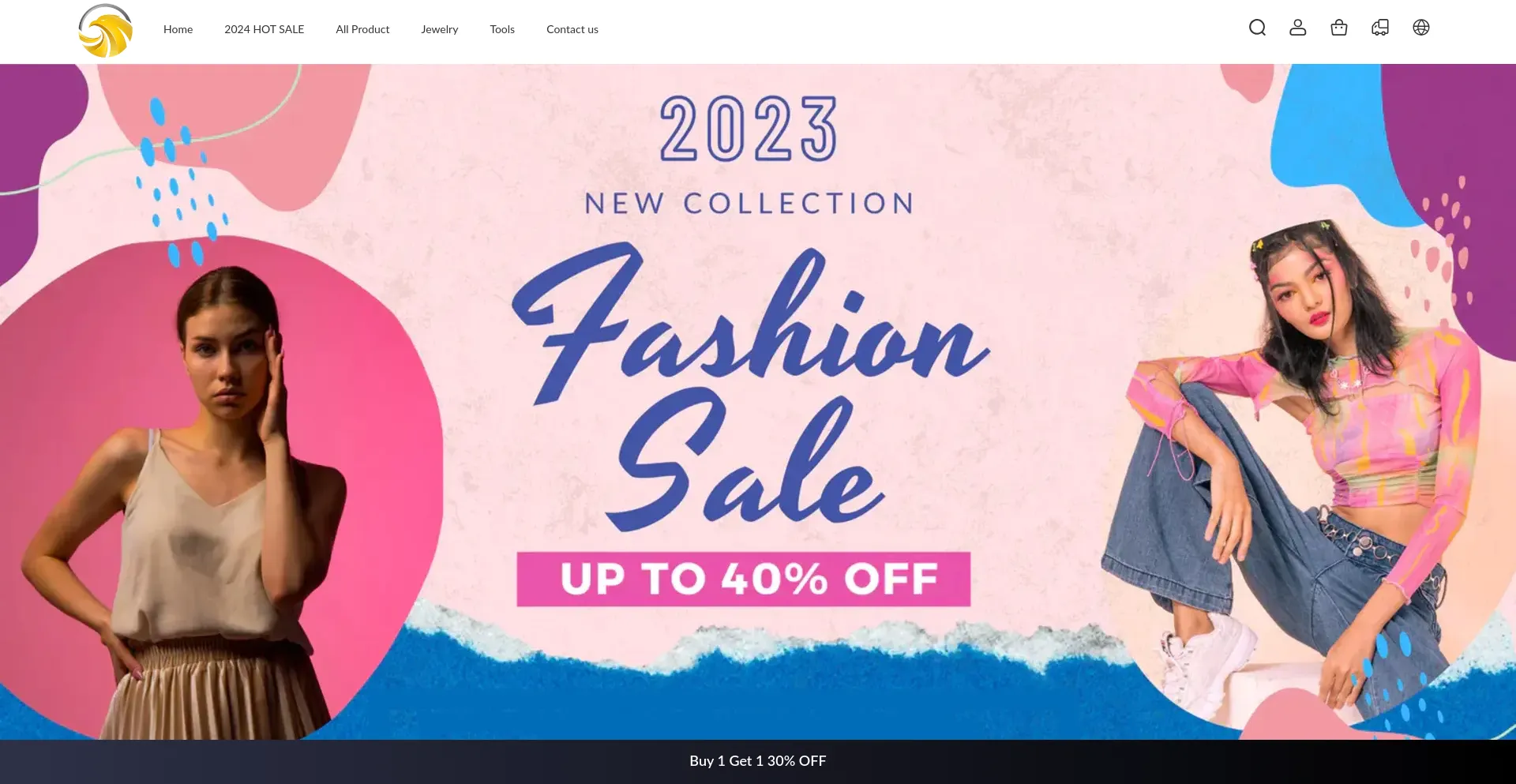 Website screenshot of Euyeti.shop