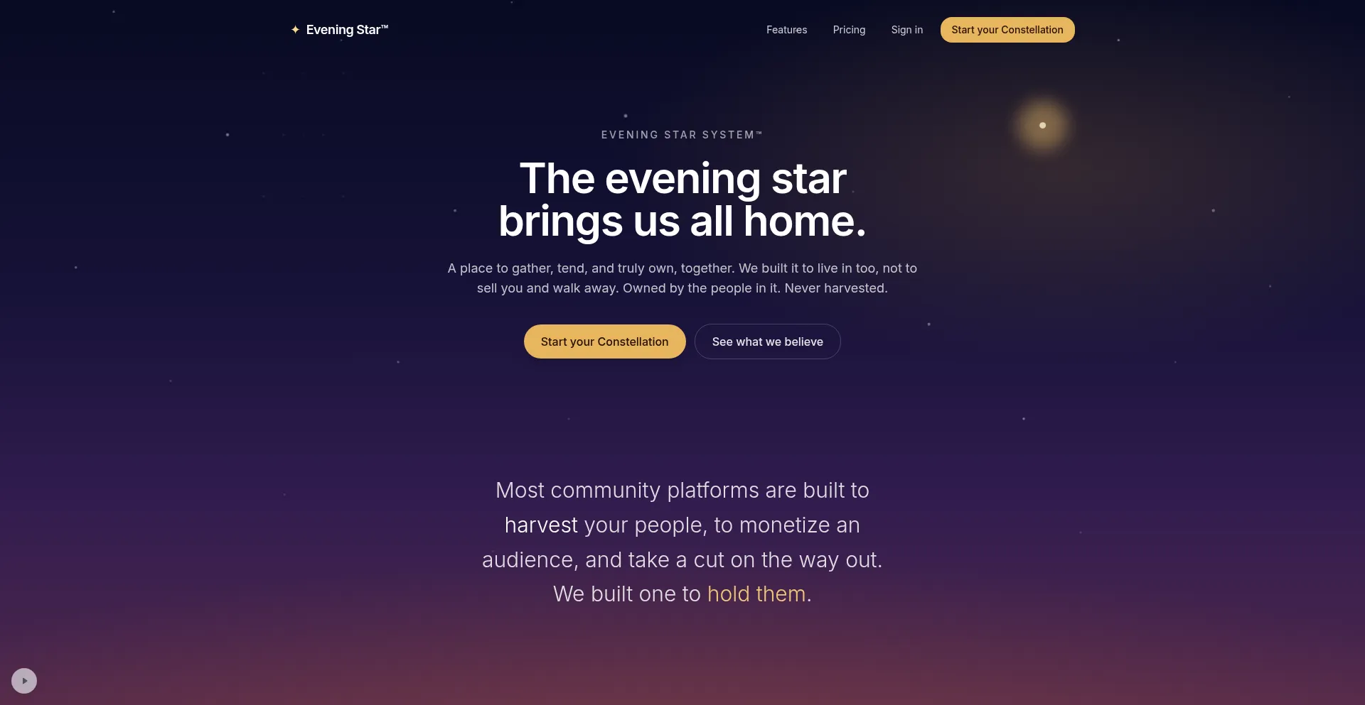 Eveningstar.app