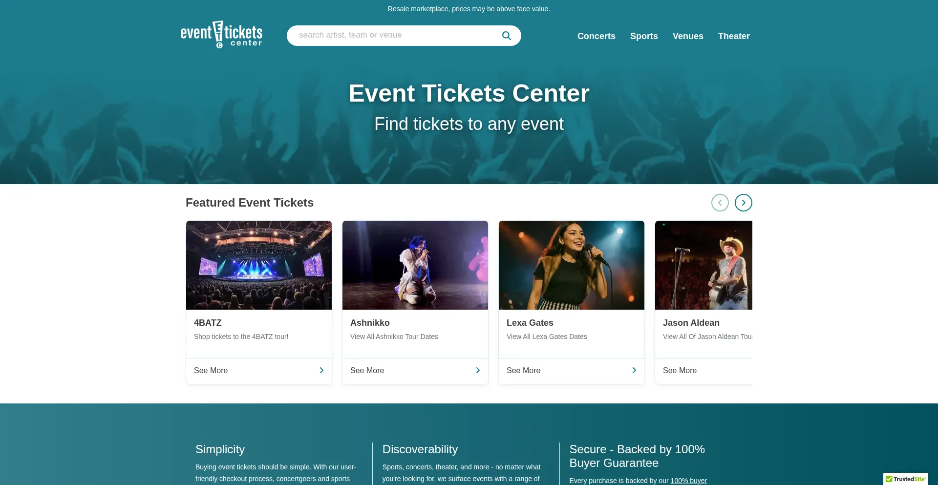 Eventticketscenter.com é Seguro e Confiável?