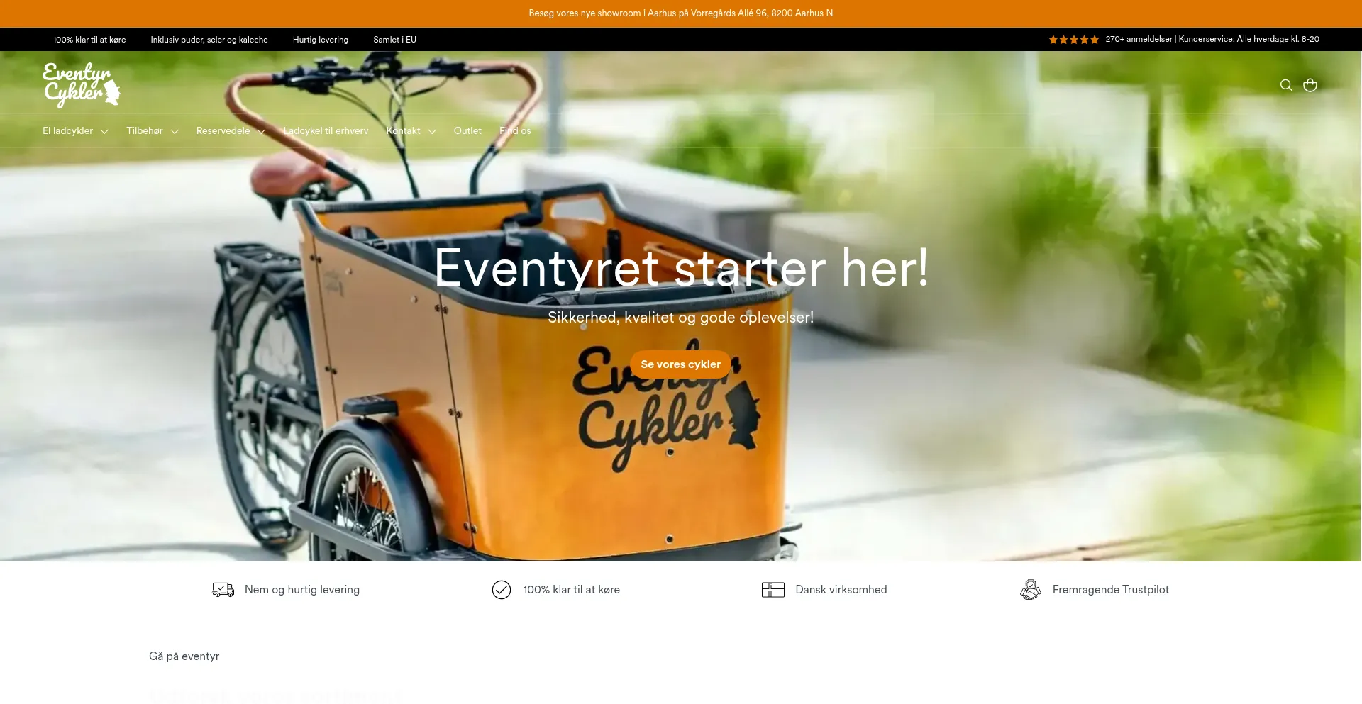 Eventyrcykler.dk é Seguro e Confiável?
