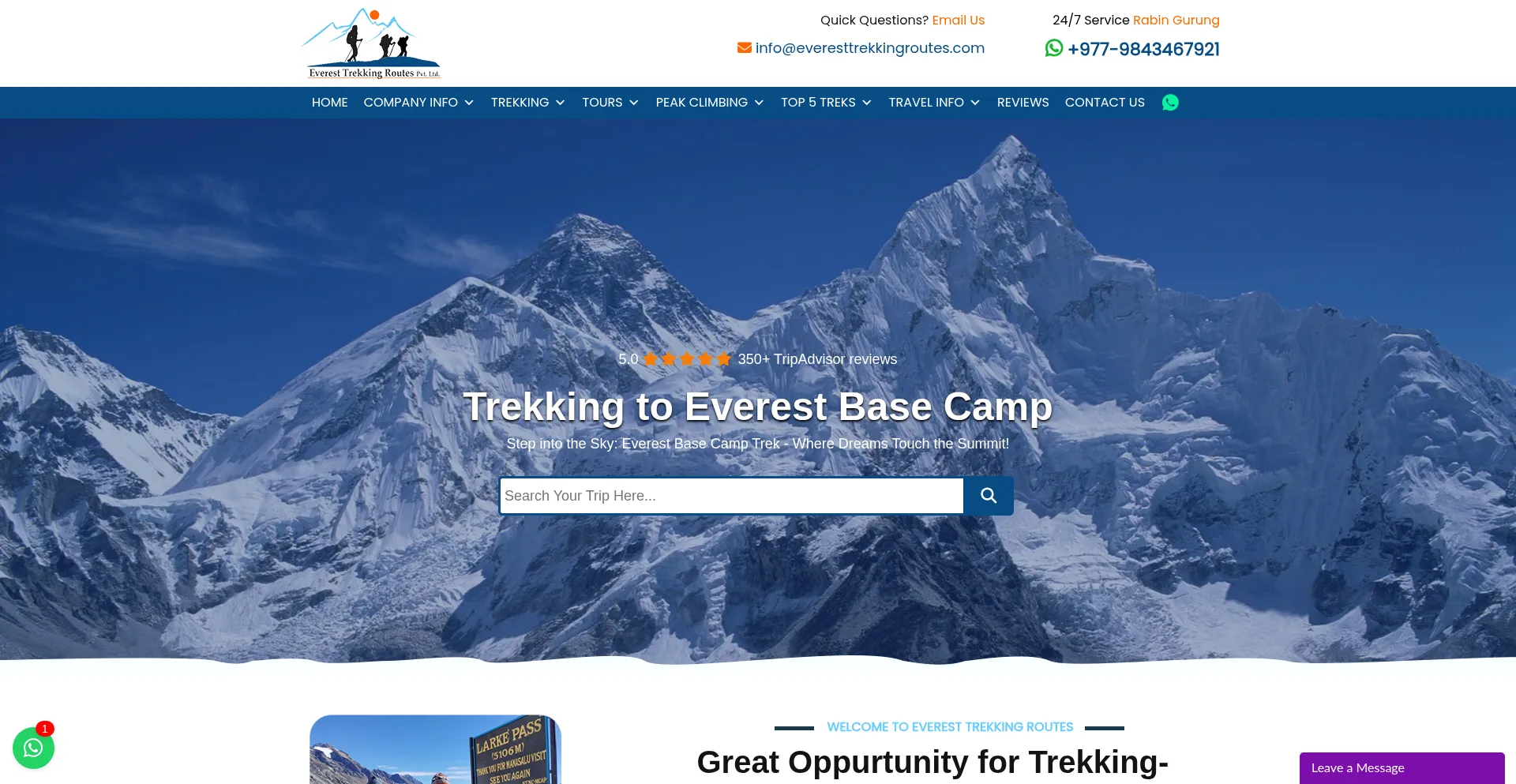 Everesttrekkingroutes.com