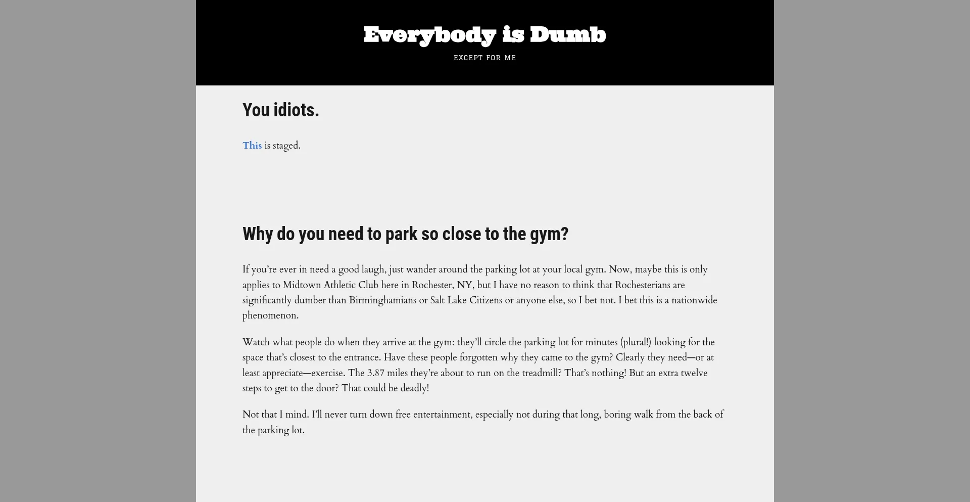 Everybodyisdumb.com