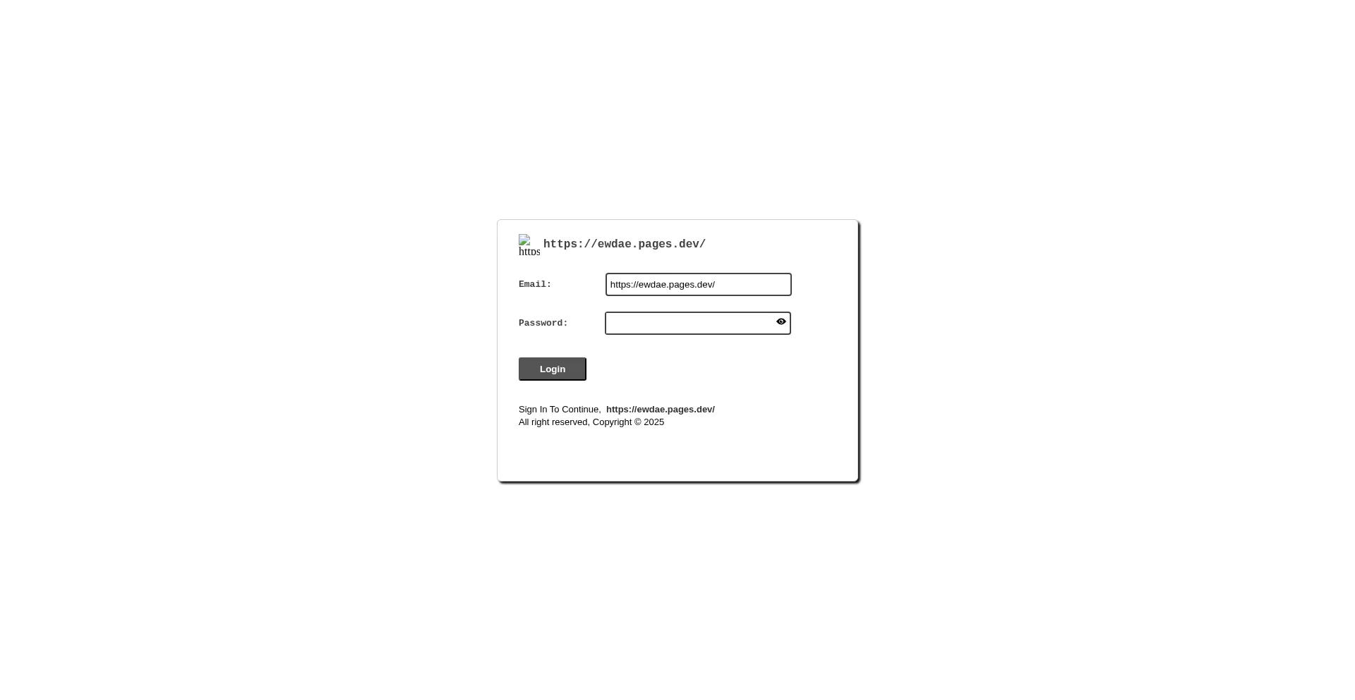 Website screenshot of Ewdae.pages.dev