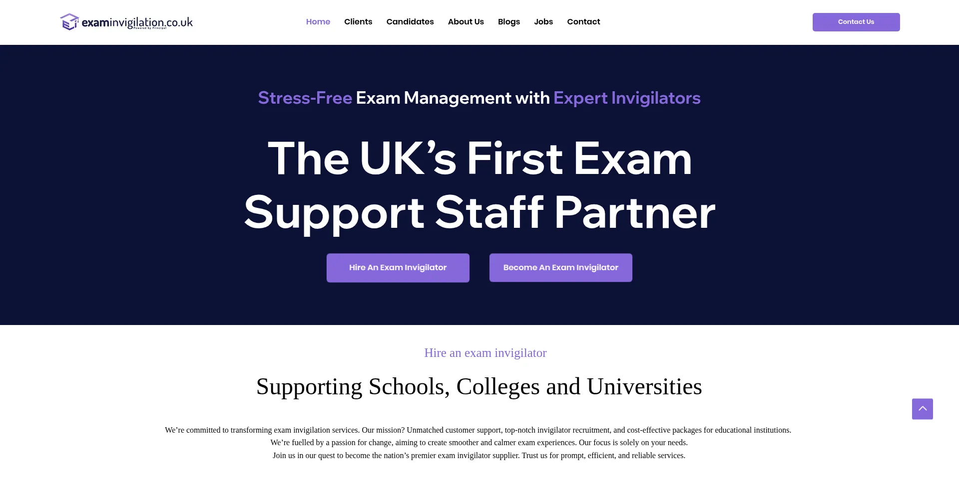 Examinvigilation.co.uk