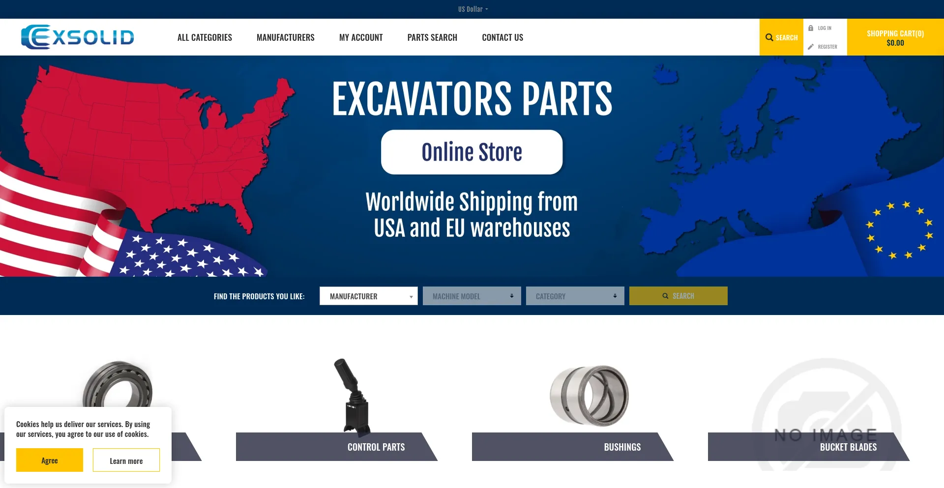 Excavators-parts.com é Seguro e Confiável?
