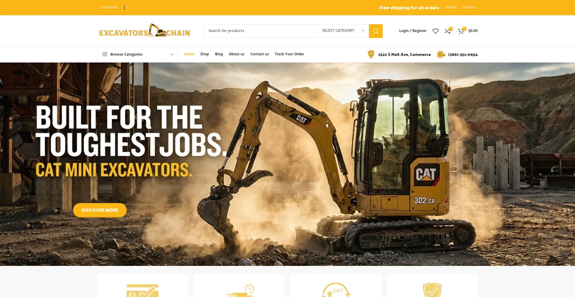 Excavatorschain.us